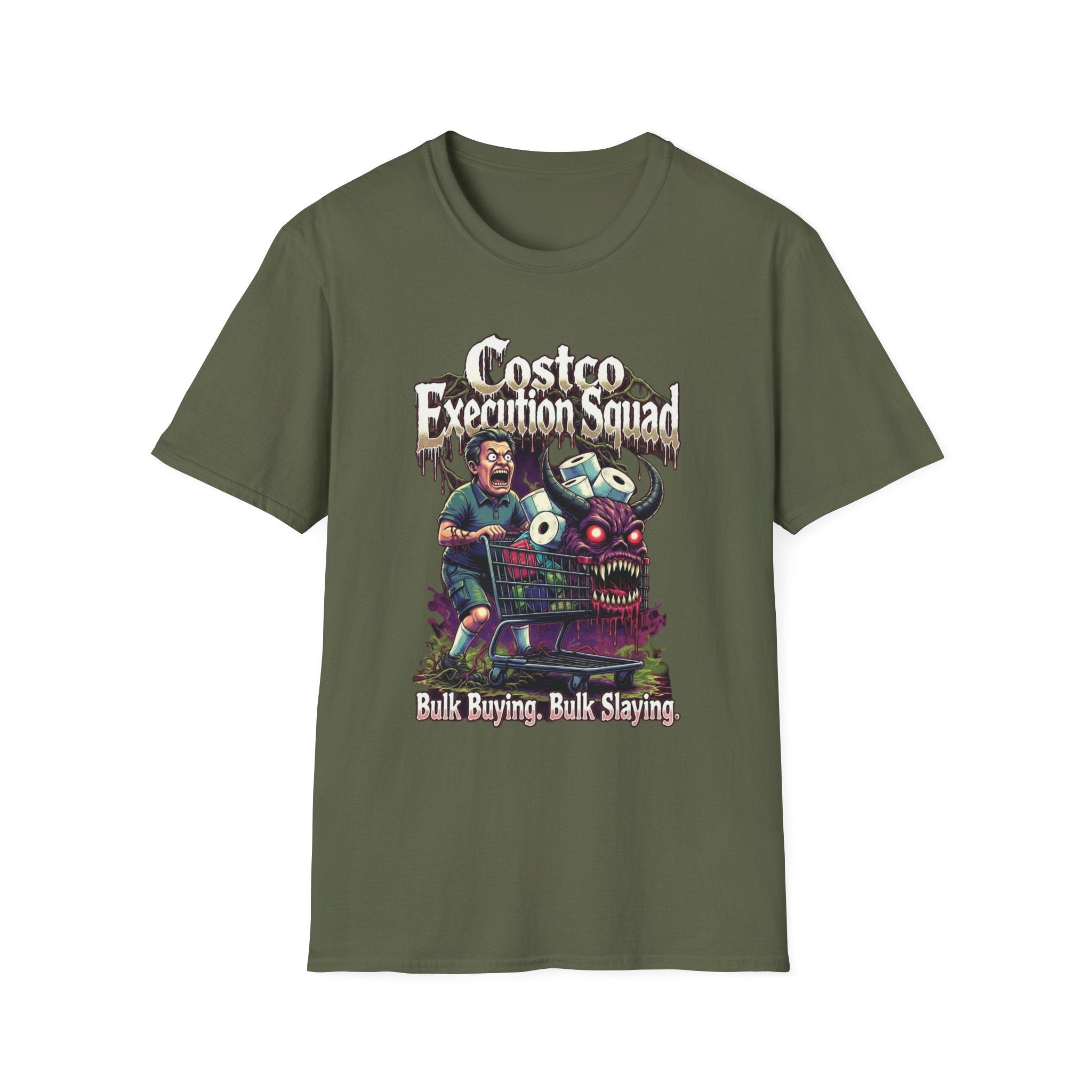 Costco Execution Squad T-Shirt — Funny Bulk Buying Grocery Humor Tee