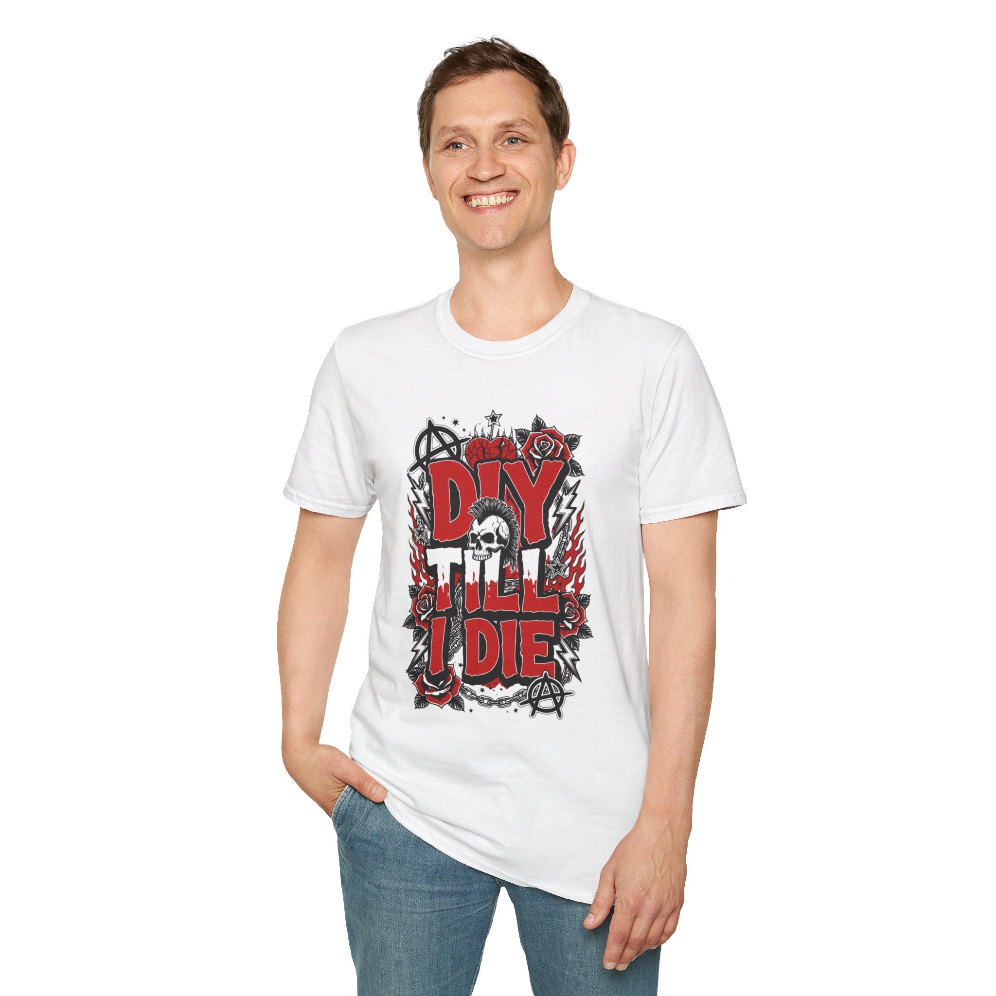DIY 'Til I Die Punk Rock T-Shirt