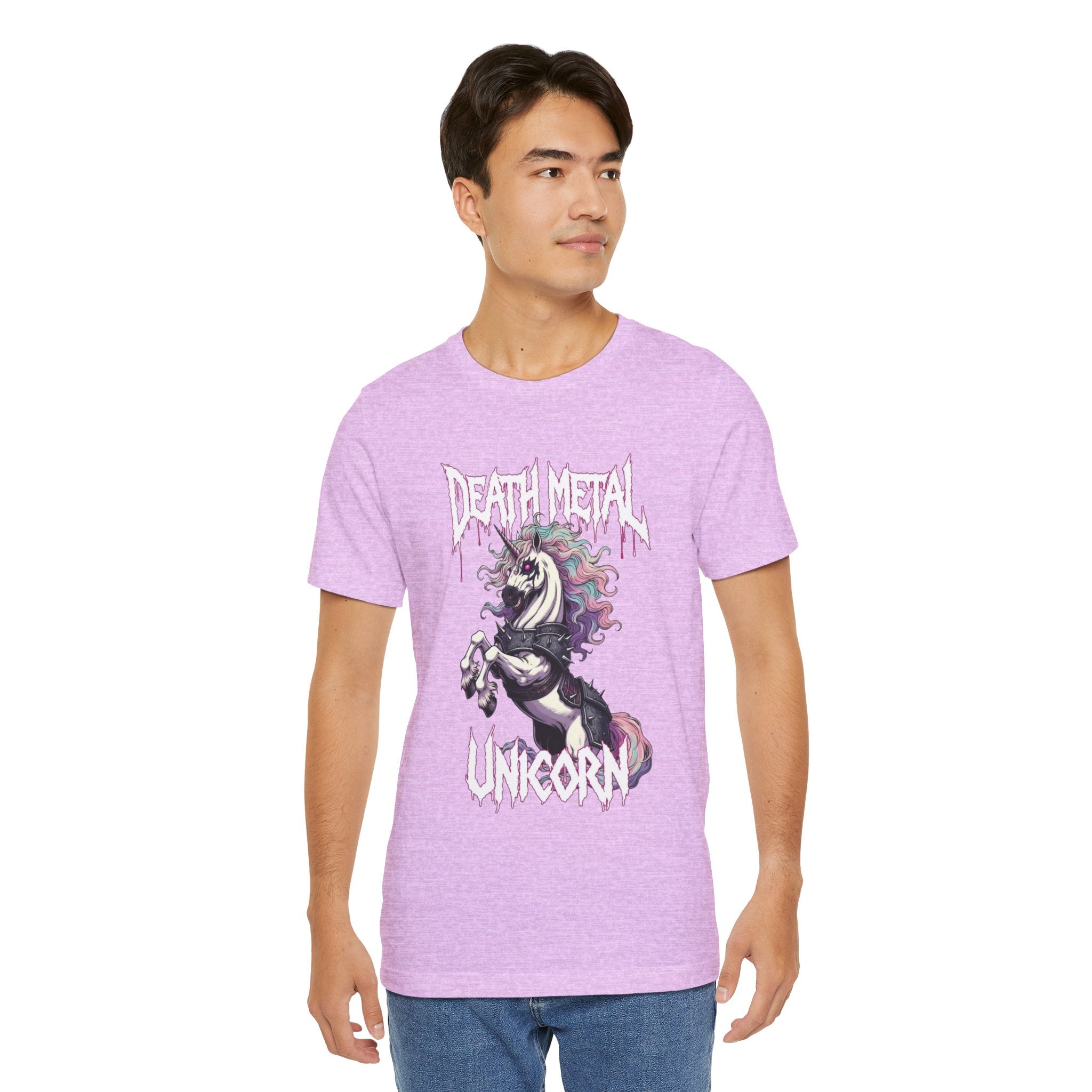 Death Metal Unicorn T-Shirt — Gothic Rainbow Unicorn Tee