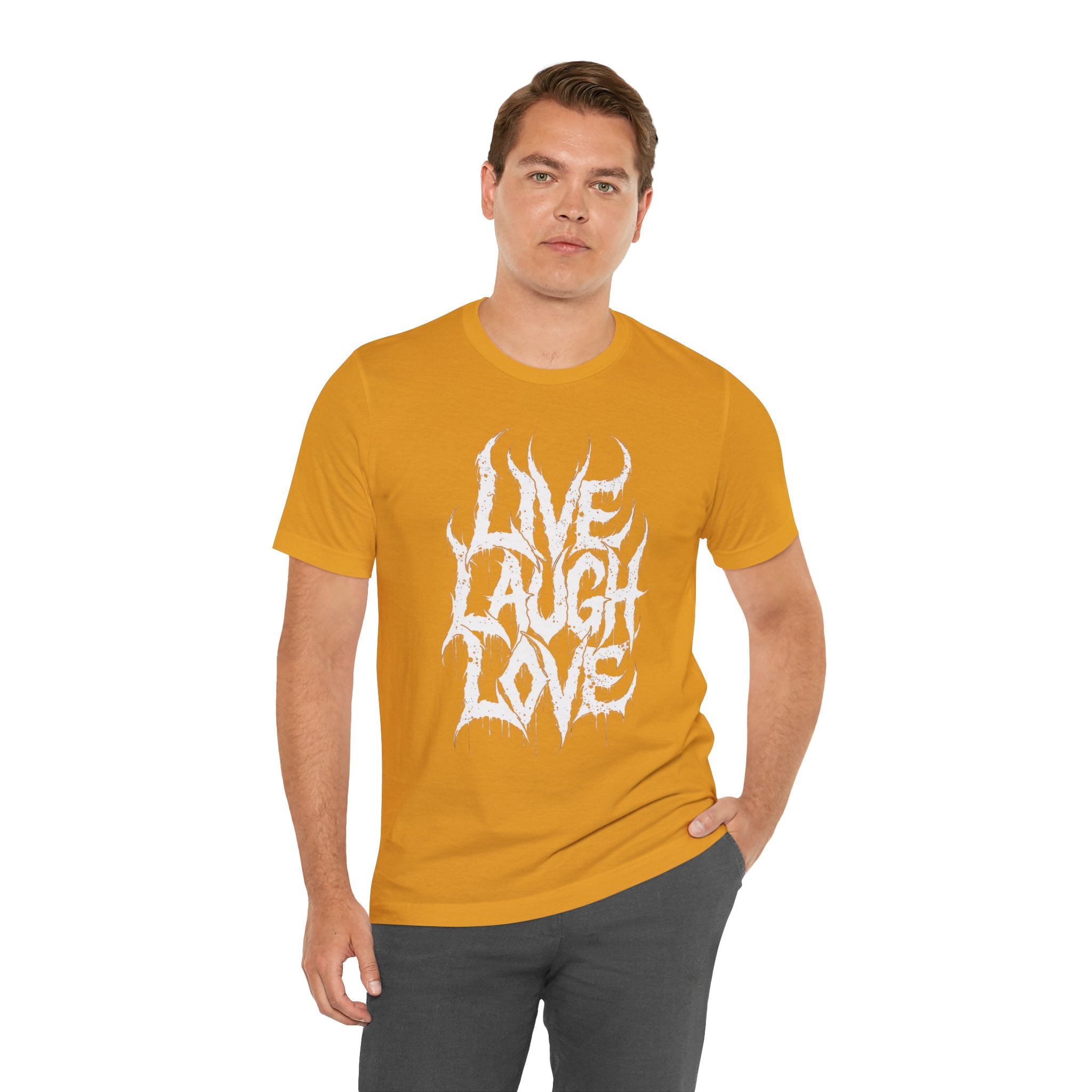 Live Laugh Love Gothic T-Shirt