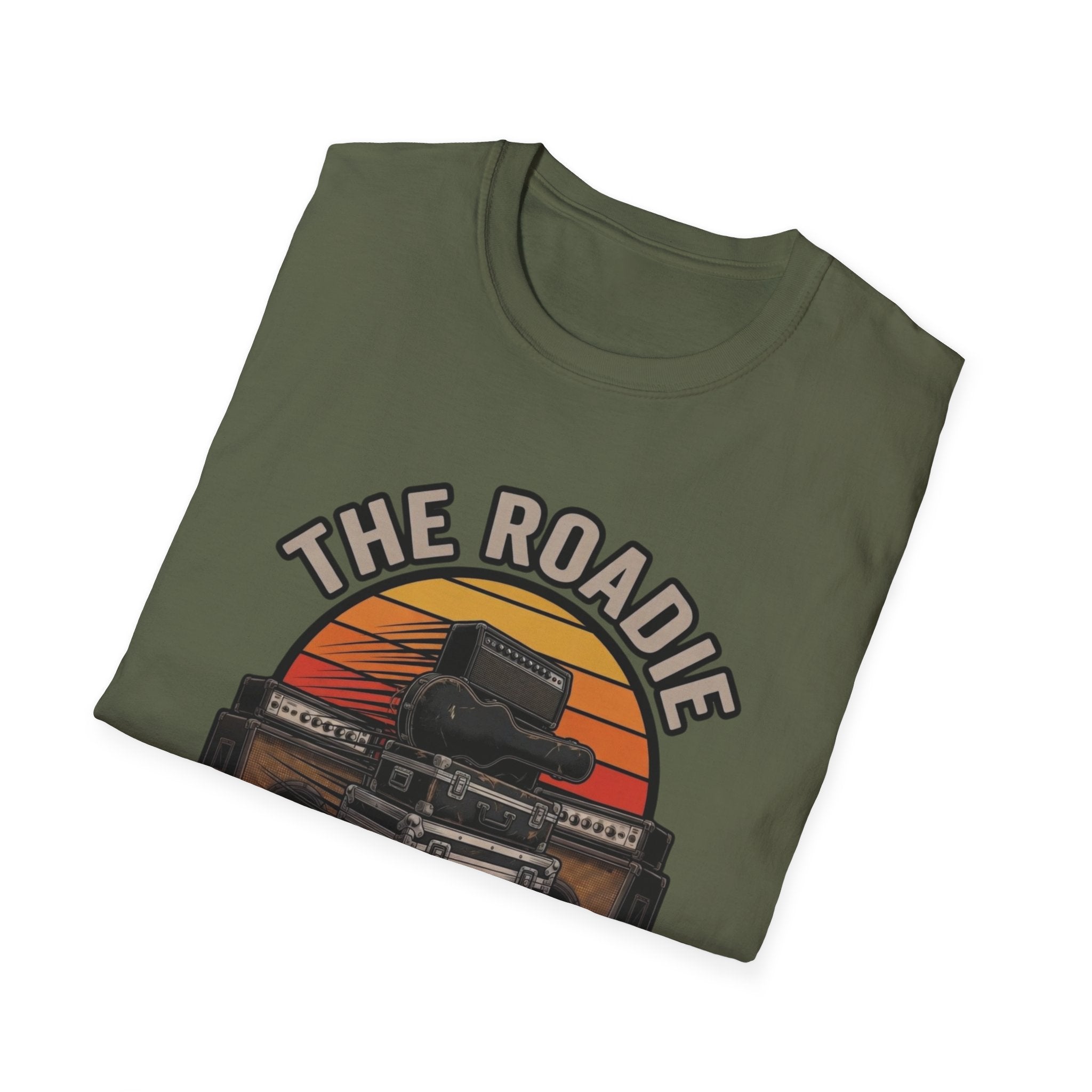 Roadie T-Shirt — "The Roadie: The Band Wouldn't Exist Without Me" Vintage Tour Tee