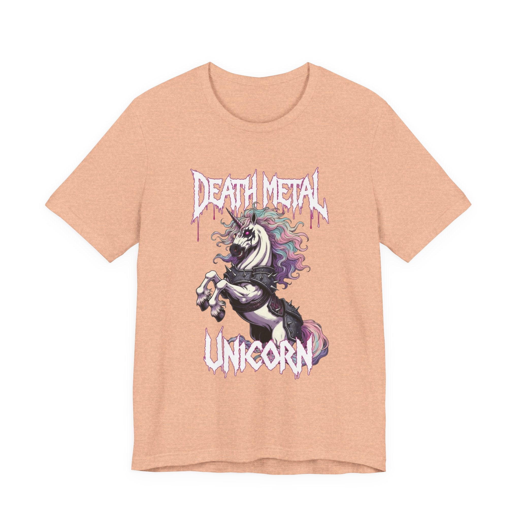 Death Metal Unicorn T-Shirt — Gothic Rainbow Unicorn Tee