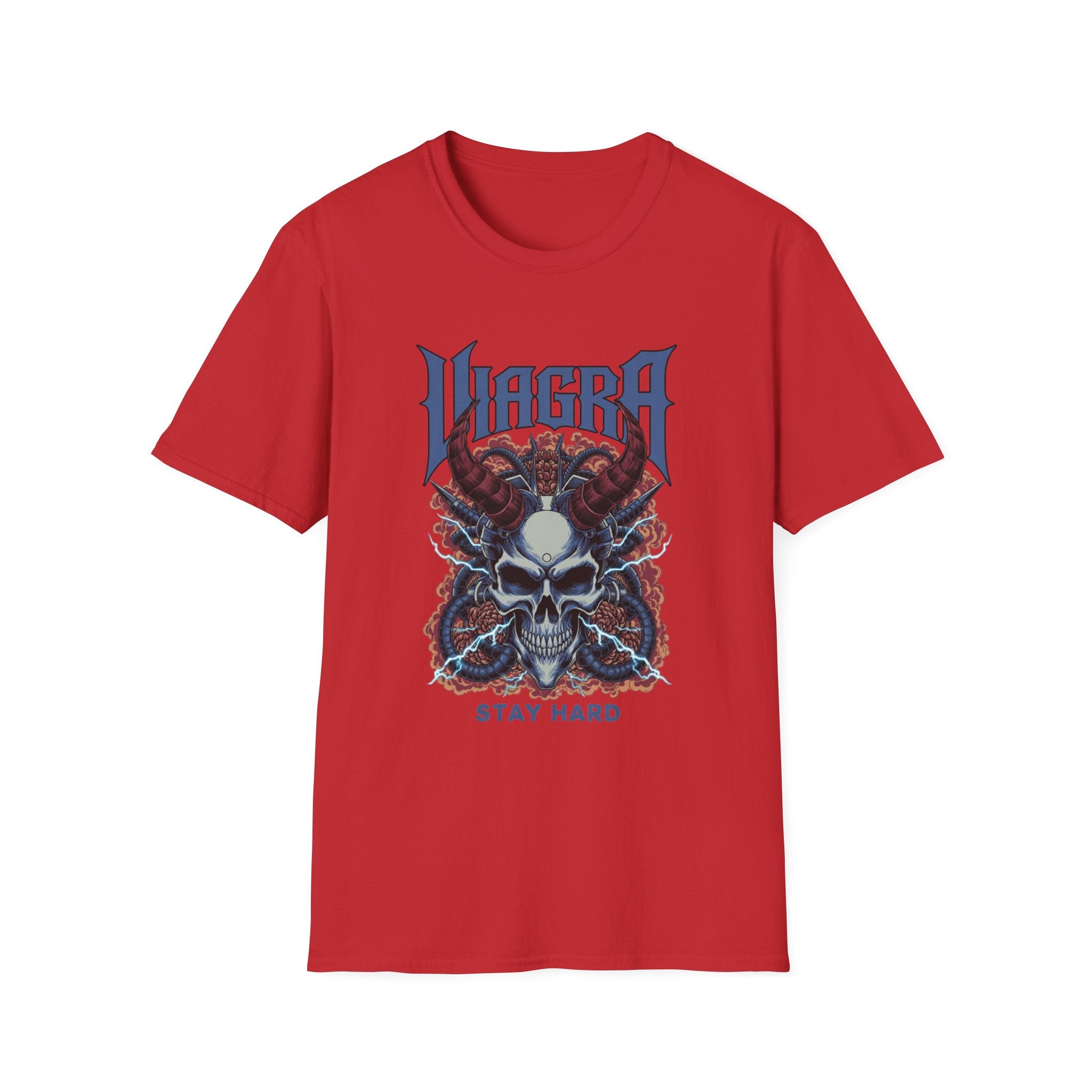 VIAGRA Skull 'Stay Hard' T-Shirt