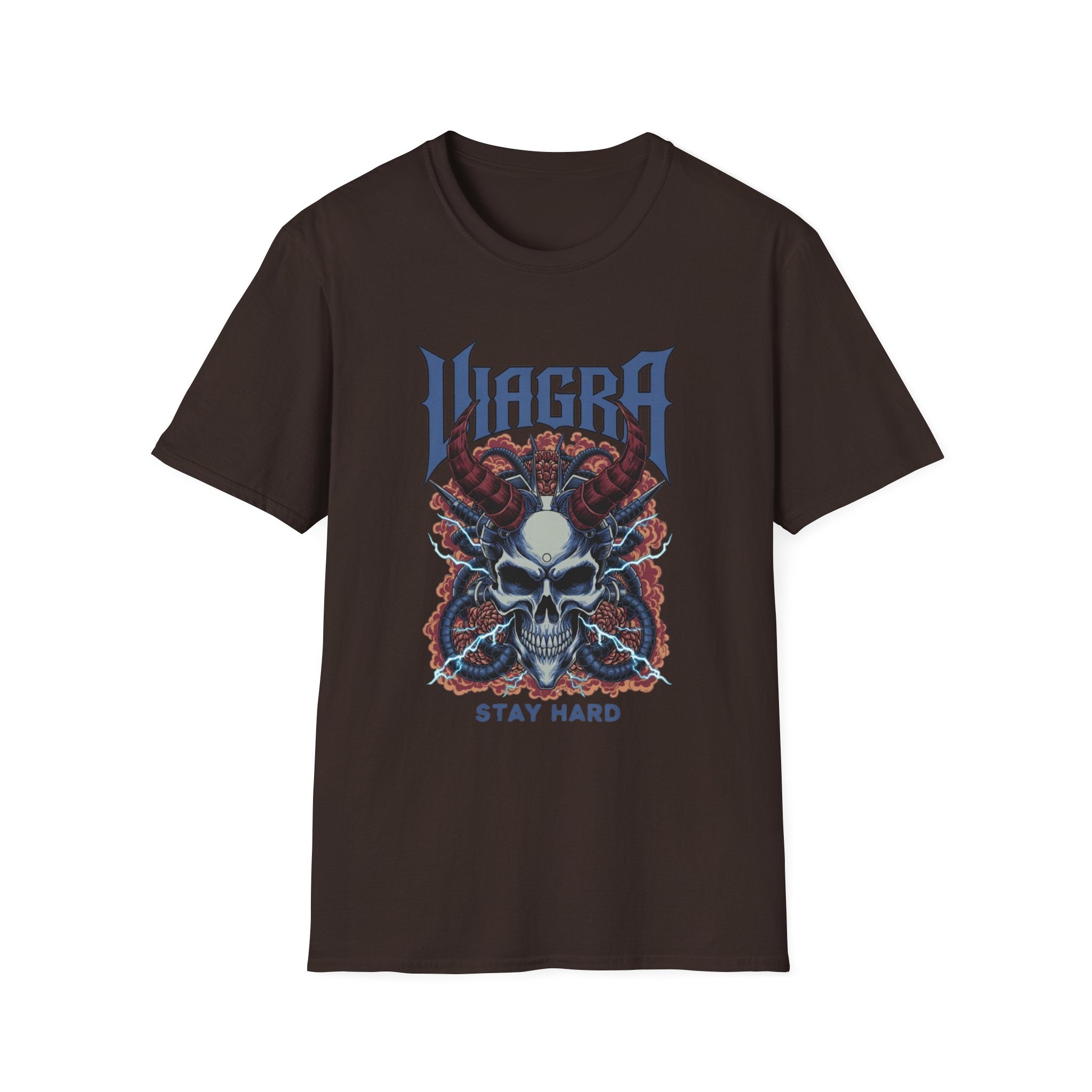 VIAGRA Skull 'Stay Hard' T-Shirt