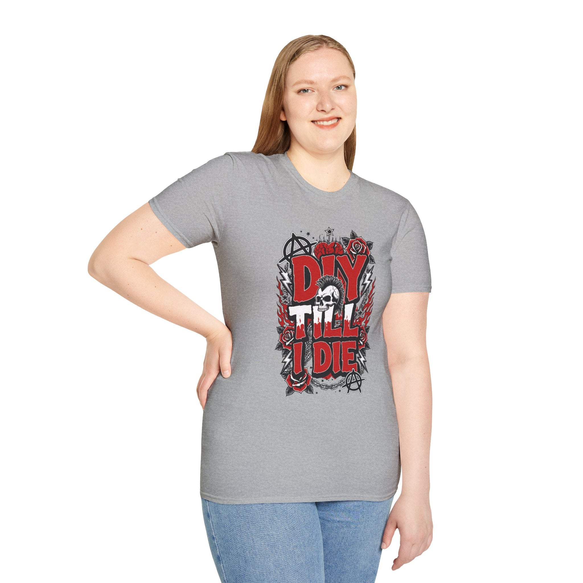 DIY 'Til I Die Punk Rock T-Shirt