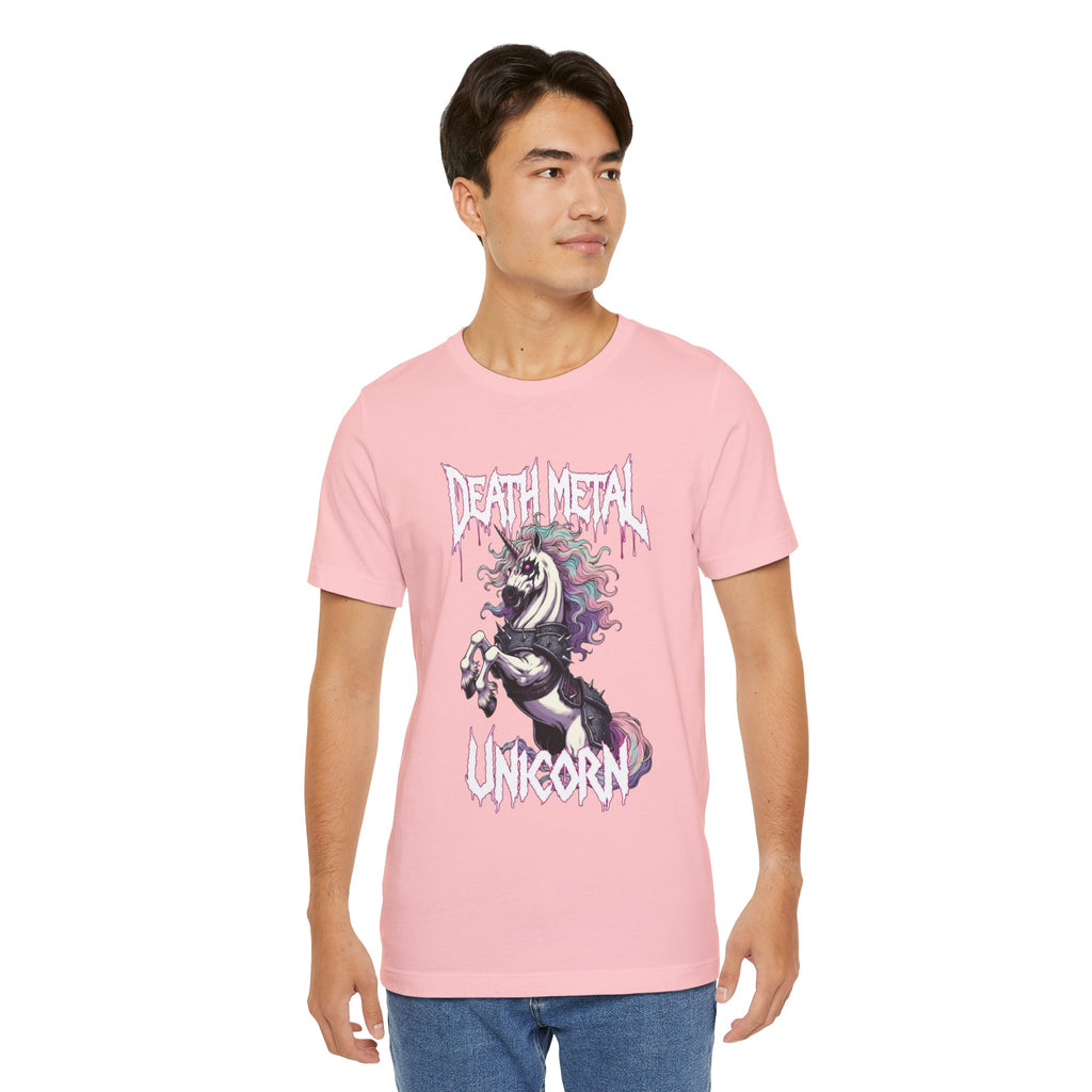Death Metal Unicorn T-Shirt — Gothic Rainbow Unicorn Tee