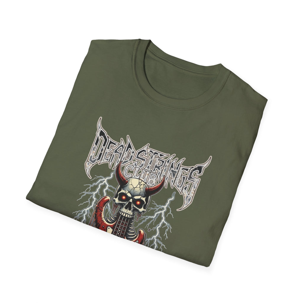 Bass - Dead Strings Club Lifetime Member Bass Guitar T-Shirt