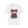 Blast Beats Metal T-Shirt — Drumset & "If the Kicks Don't Sound Like Gatling Guns" Design