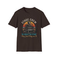 Stage Crew T-Shirt — "We Build The Stage, They Just Play On It" Vintage Crew Tee