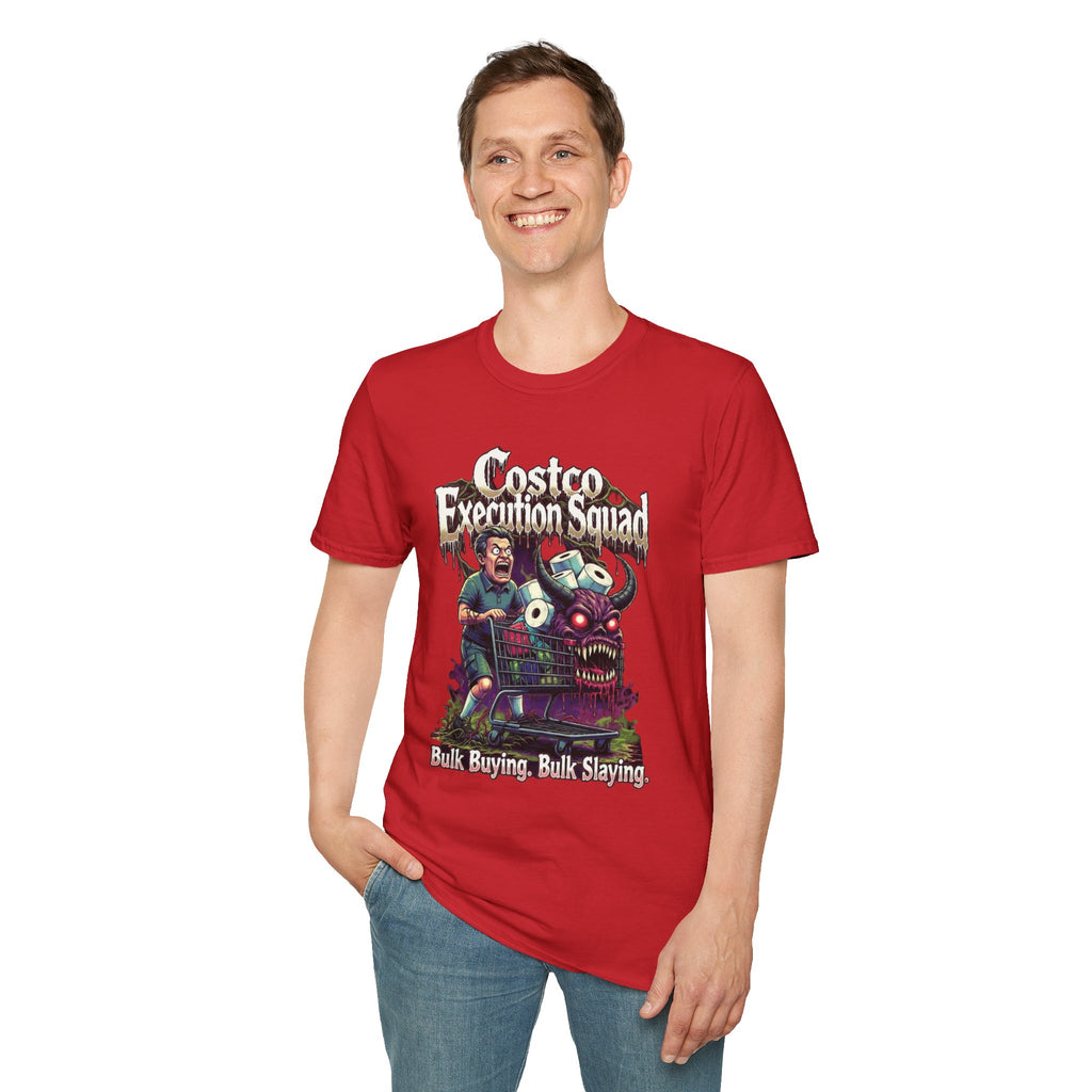 Costco Execution Squad T-Shirt — Funny Bulk Buying Grocery Humor Tee