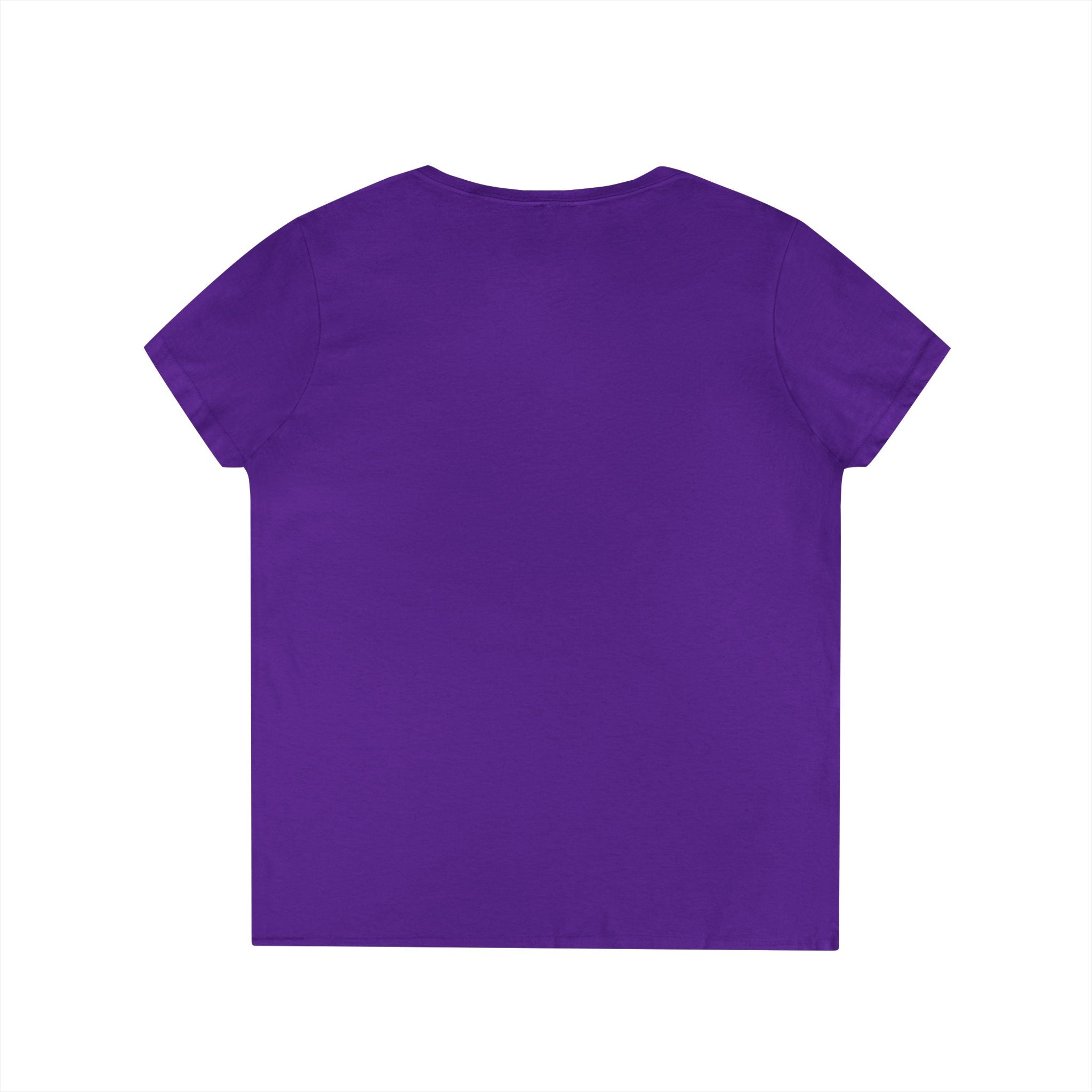 Rebellious Metal Chick Ladies' V-Neck T-Shirt
