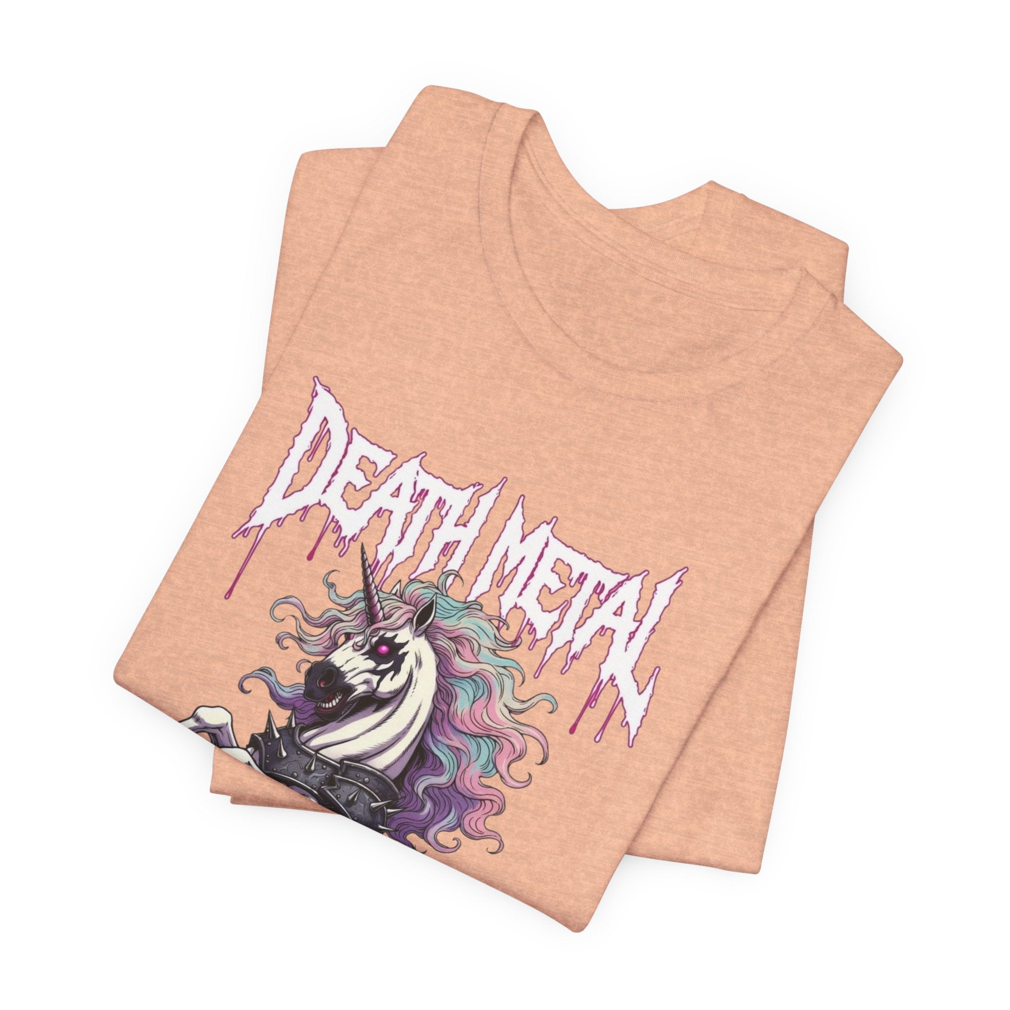Death Metal Unicorn T-Shirt — Gothic Rainbow Unicorn Tee