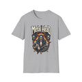 Heavy Metal Skull Guitar Player T-Shirt — Rocker Tee for Metalheads