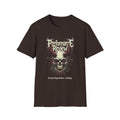 Performance Review Skull Band T‑Shirt — Metal Concert Tee