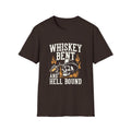 Whiskey Bent and Hell Bound Skull T-Shirt