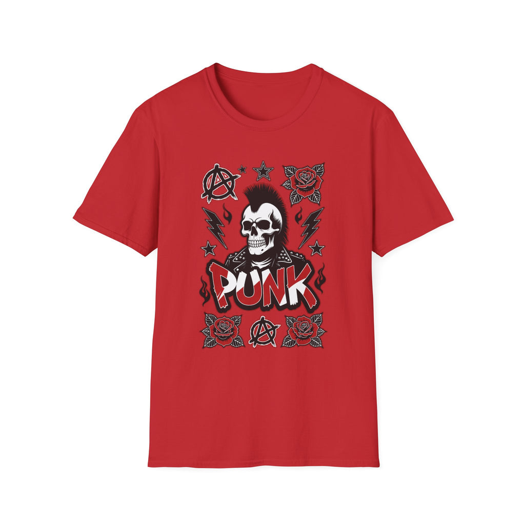 Punk Skull & Roses T-Shirt
