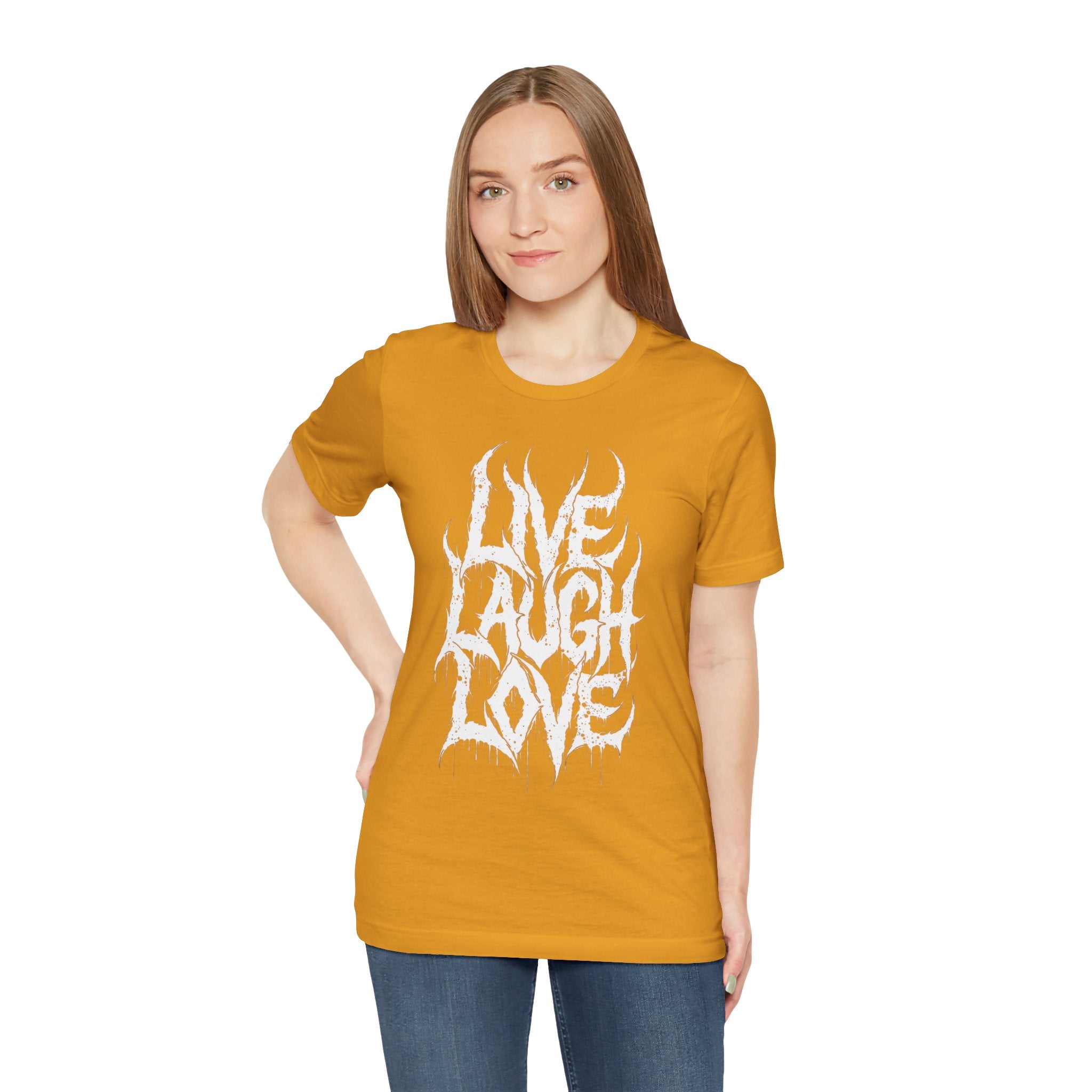 Live Laugh Love Gothic T-Shirt