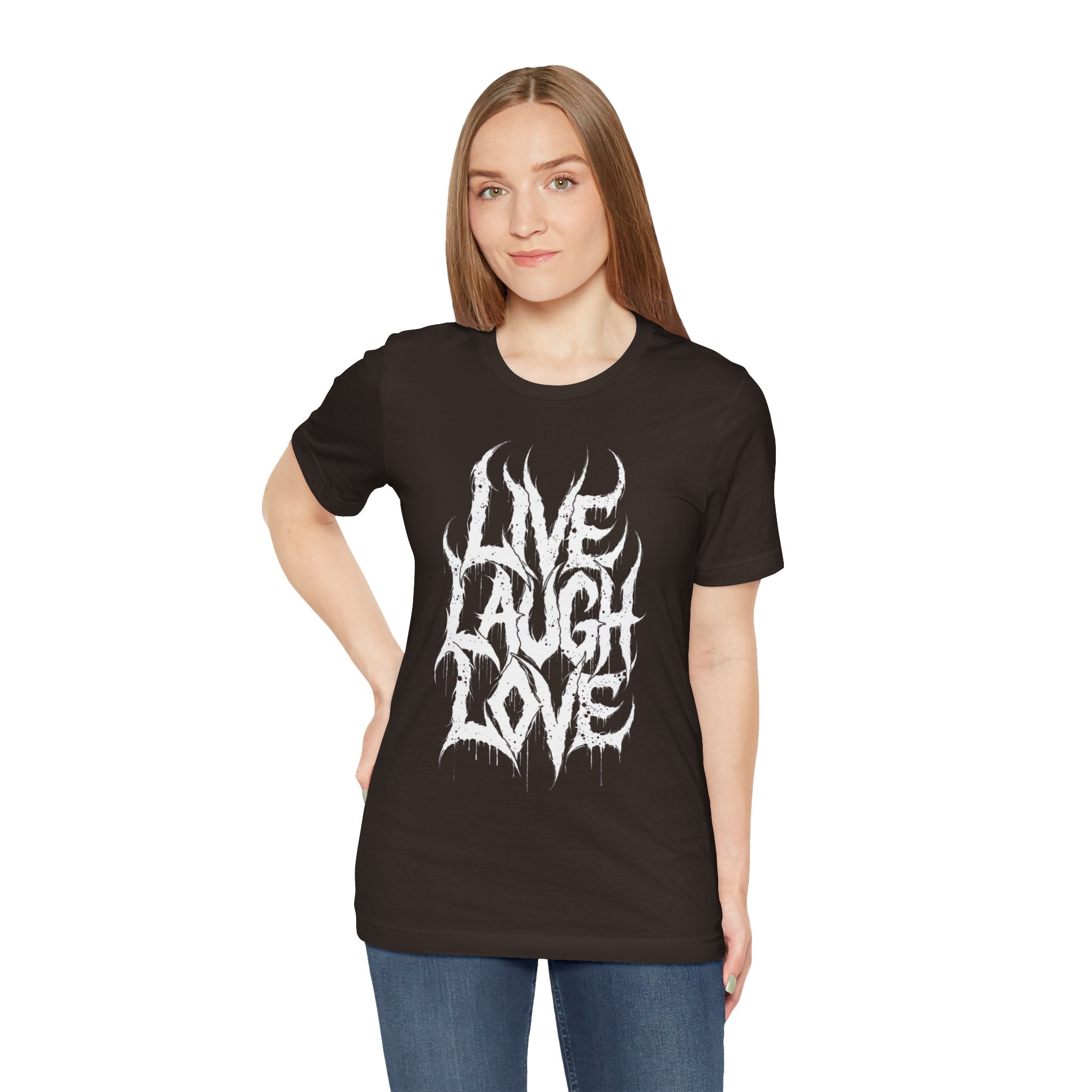 Live Laugh Love Gothic T-Shirt