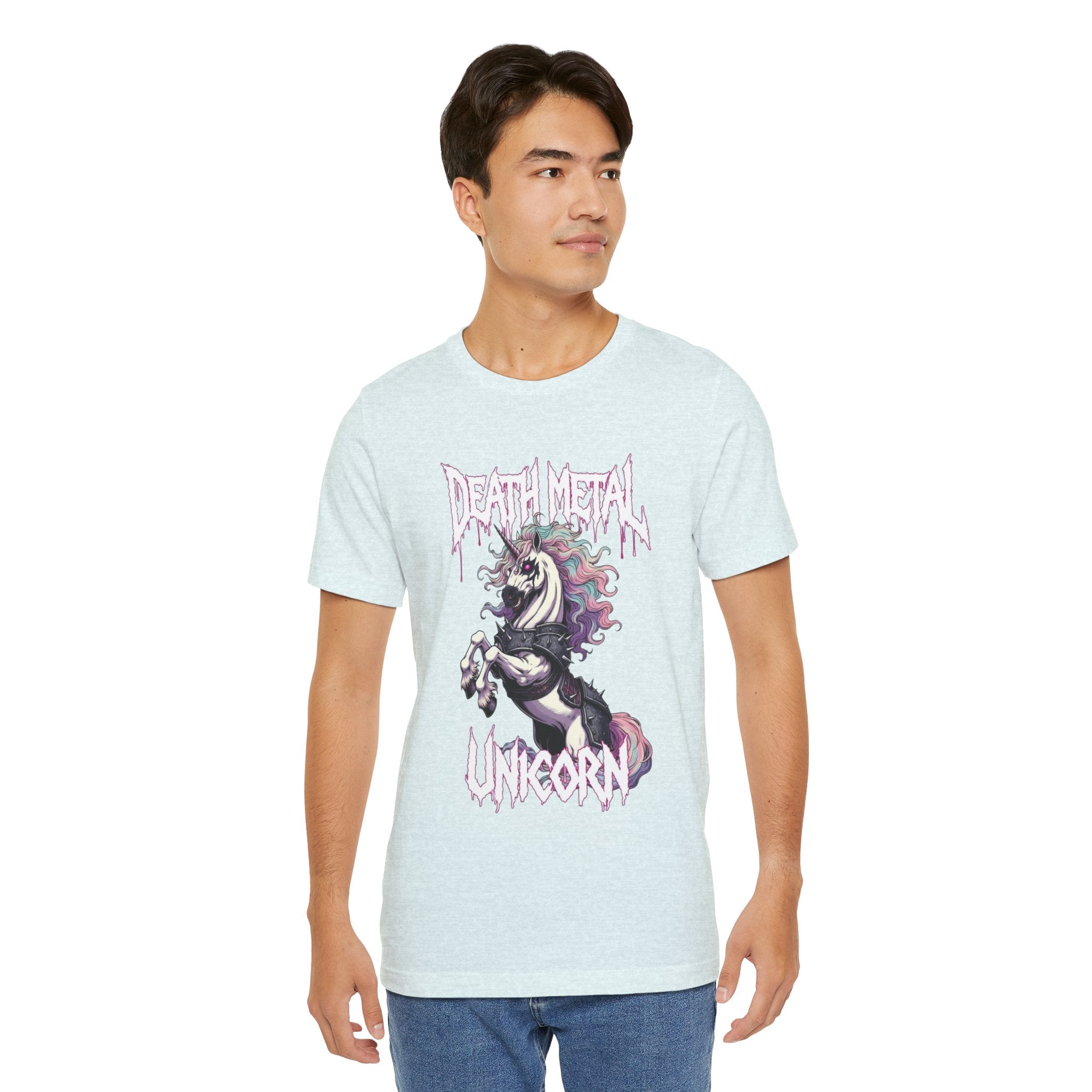 Death Metal Unicorn T-Shirt — Gothic Rainbow Unicorn Tee