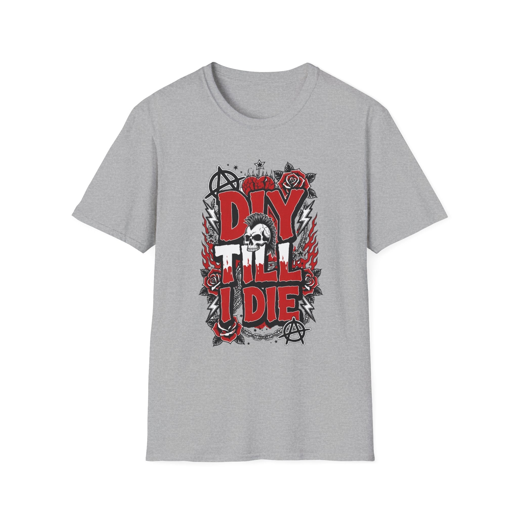 DIY 'Til I Die Punk Rock T-Shirt