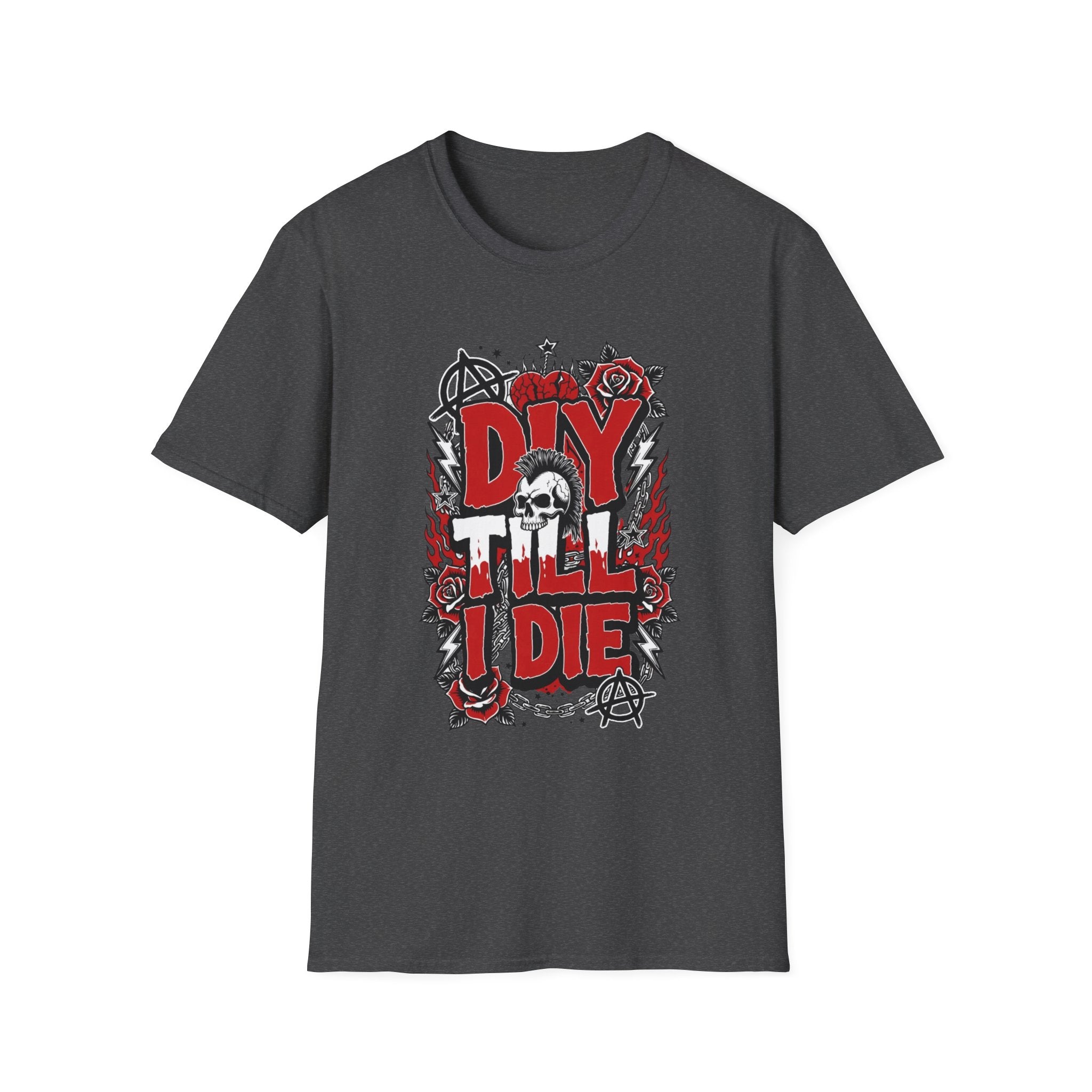DIY 'Til I Die Punk Rock T-Shirt