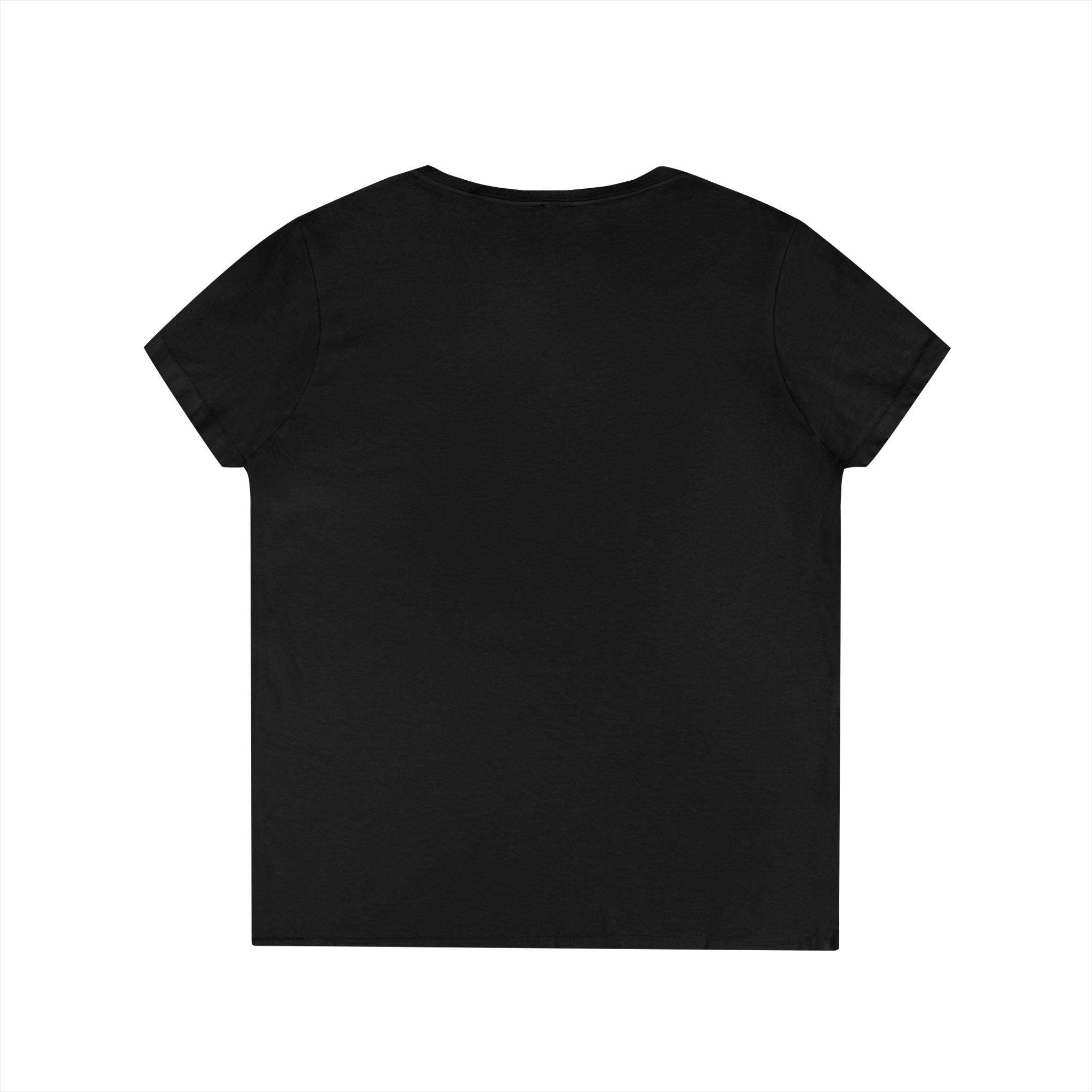 Rebellious Metal Chick Ladies' V-Neck T-Shirt