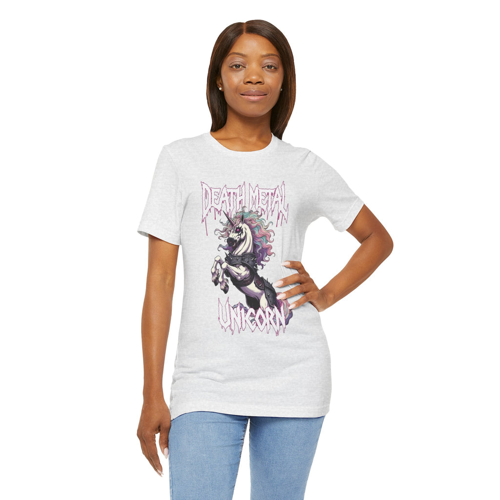 Death Metal Unicorn T-Shirt — Gothic Rainbow Unicorn Tee