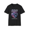 Analog Heart T-Shirt — 'Analog Heart in a Digital World' Retro Cyberpunk Tee