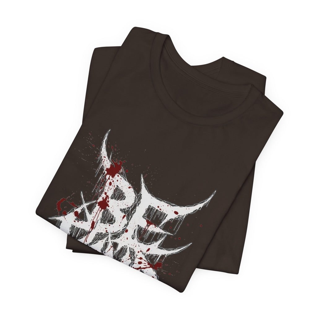 Be Kind Graphic Tee — Gothic Horror “Be Kind” Blood-Drip T-Shirt
