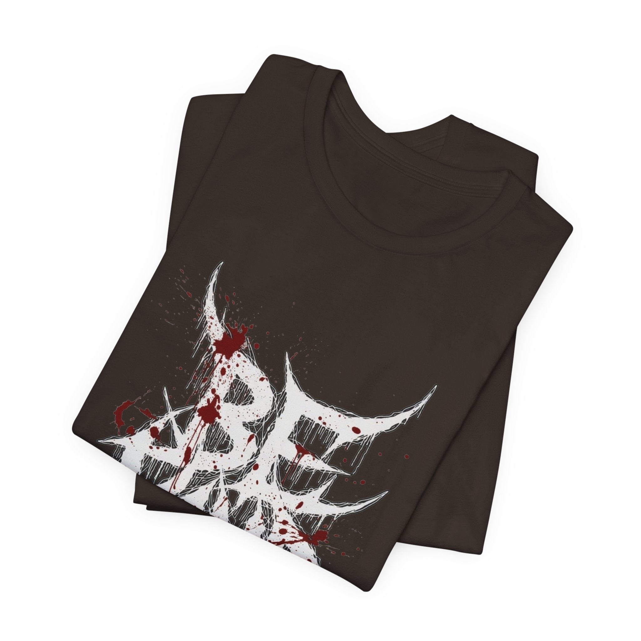 Be Kind Graphic Tee — Gothic Horror “Be Kind” Blood-Drip T-Shirt