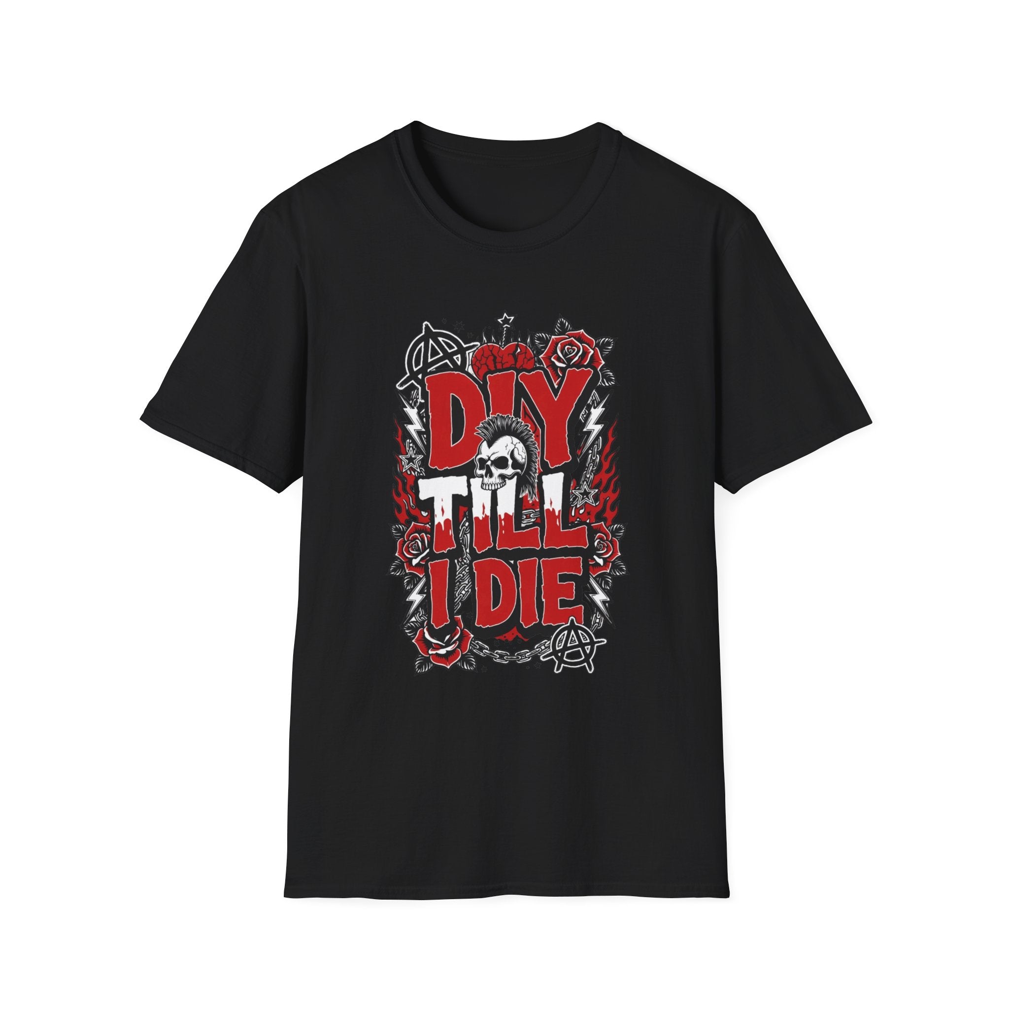 DIY 'Til I Die Punk Rock T-Shirt