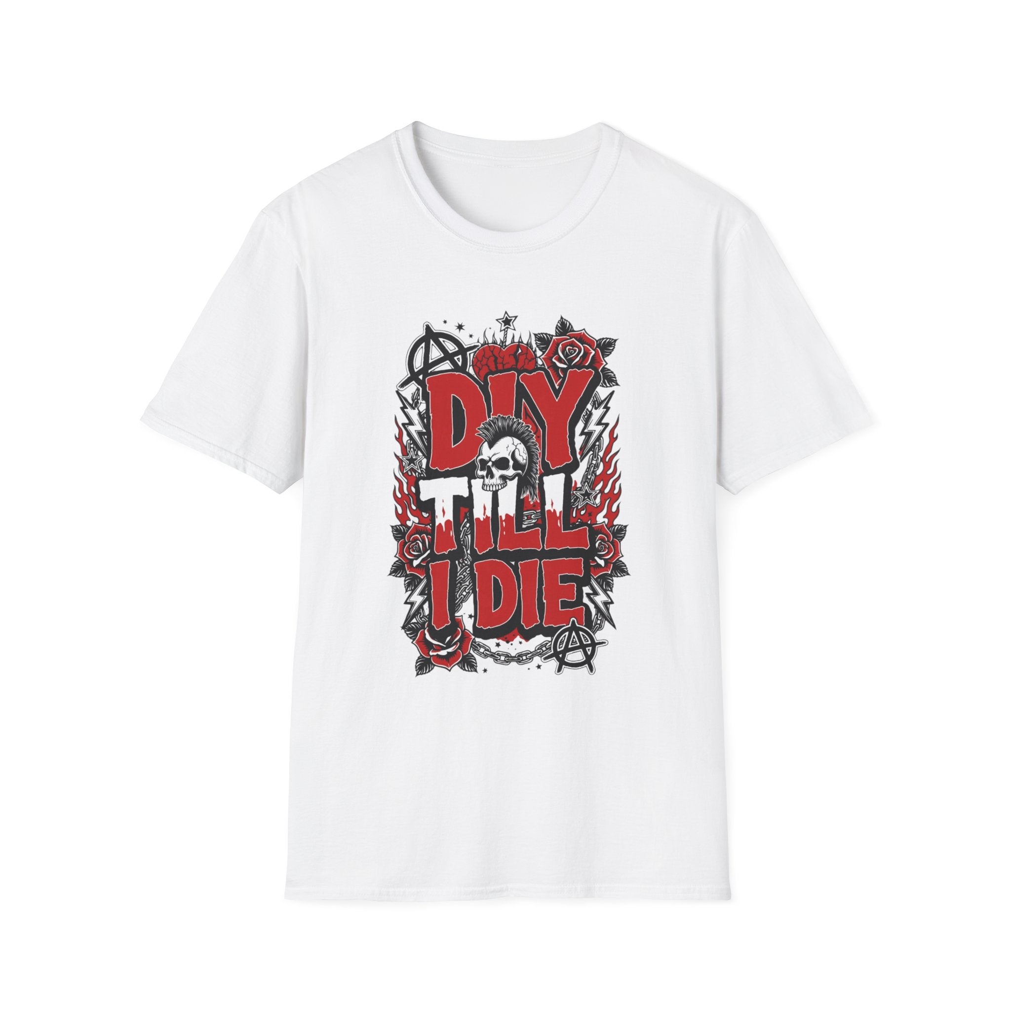 DIY 'Til I Die Punk Rock T-Shirt