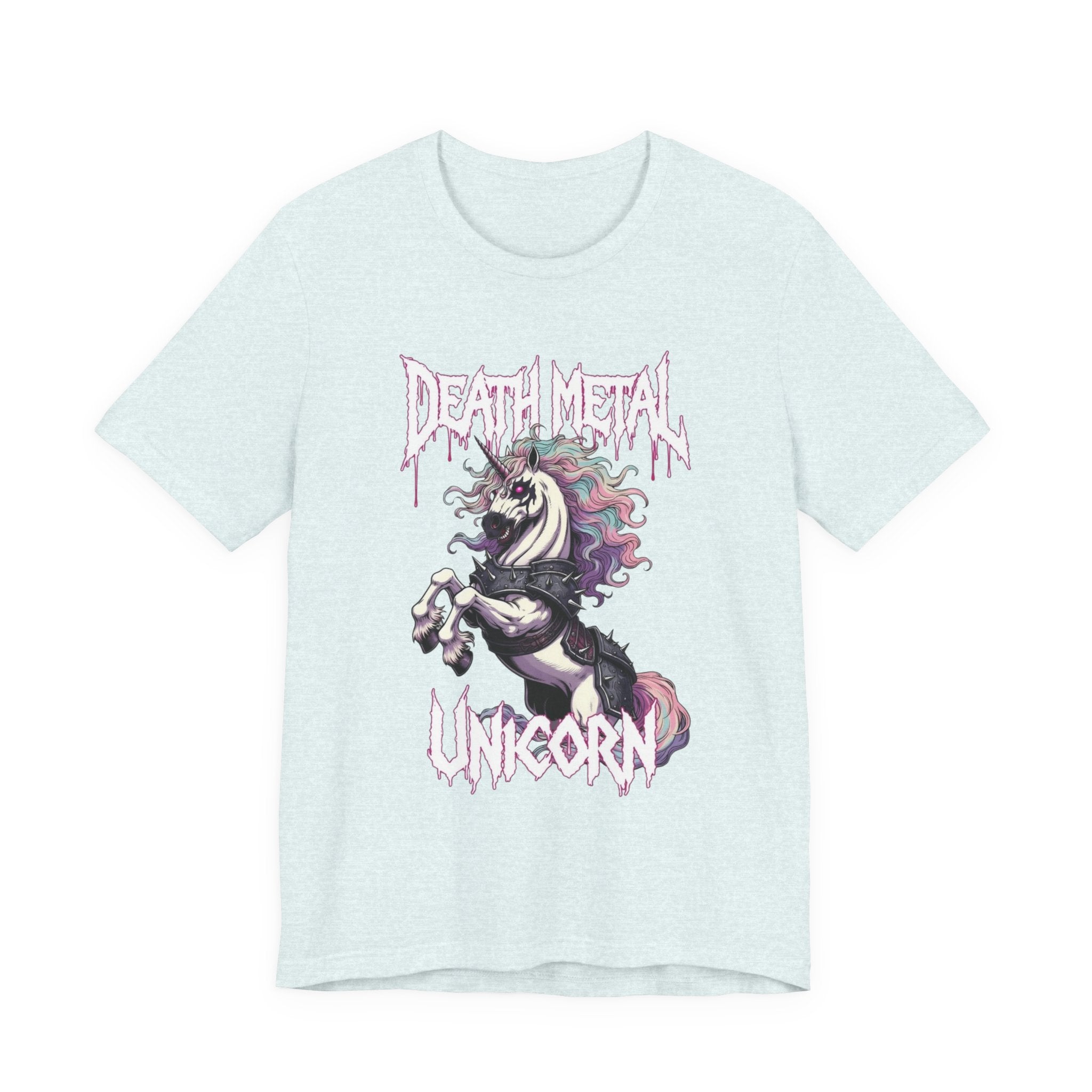 Death Metal Unicorn T-Shirt — Gothic Rainbow Unicorn Tee