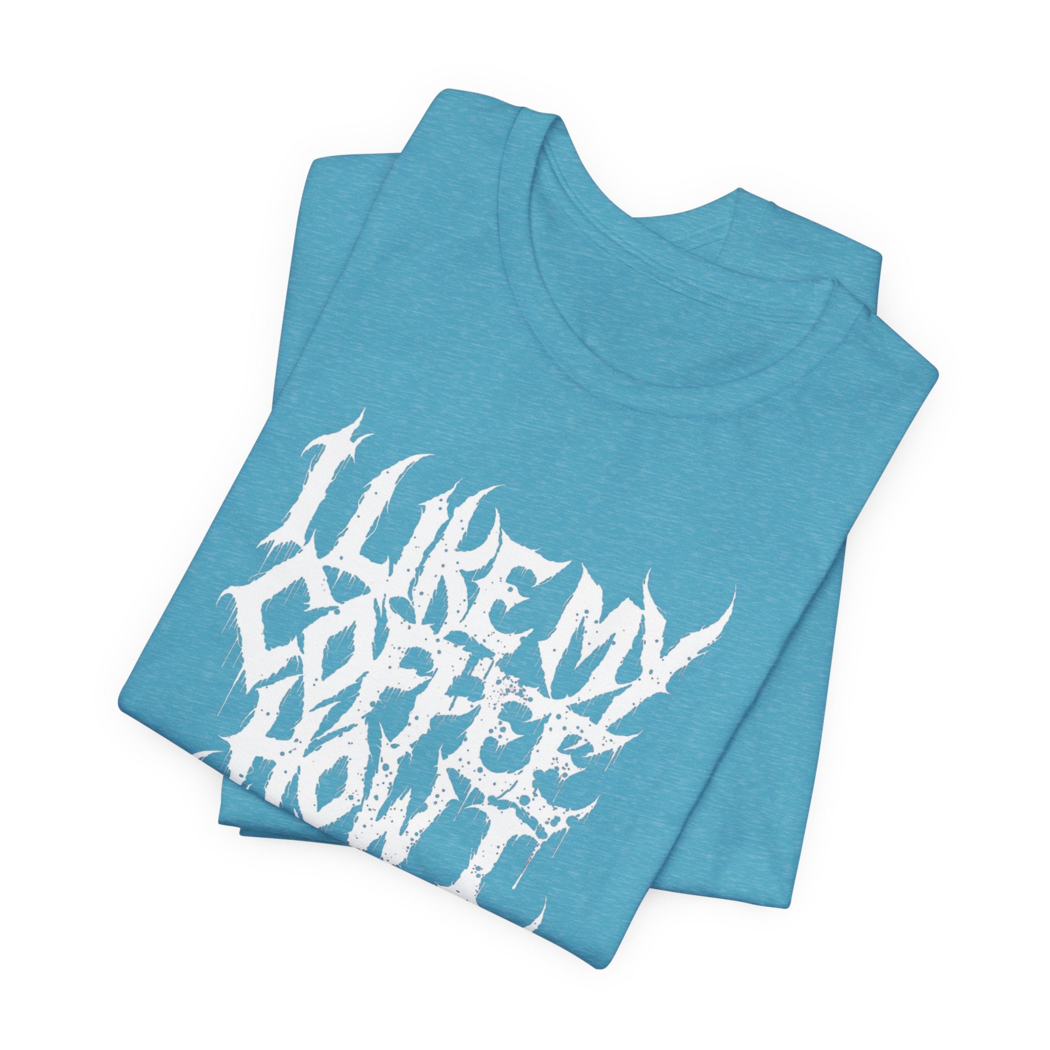 Metal Music T‑Shirt - "I Like My Coffee How I Like My Metal" Crew Tee