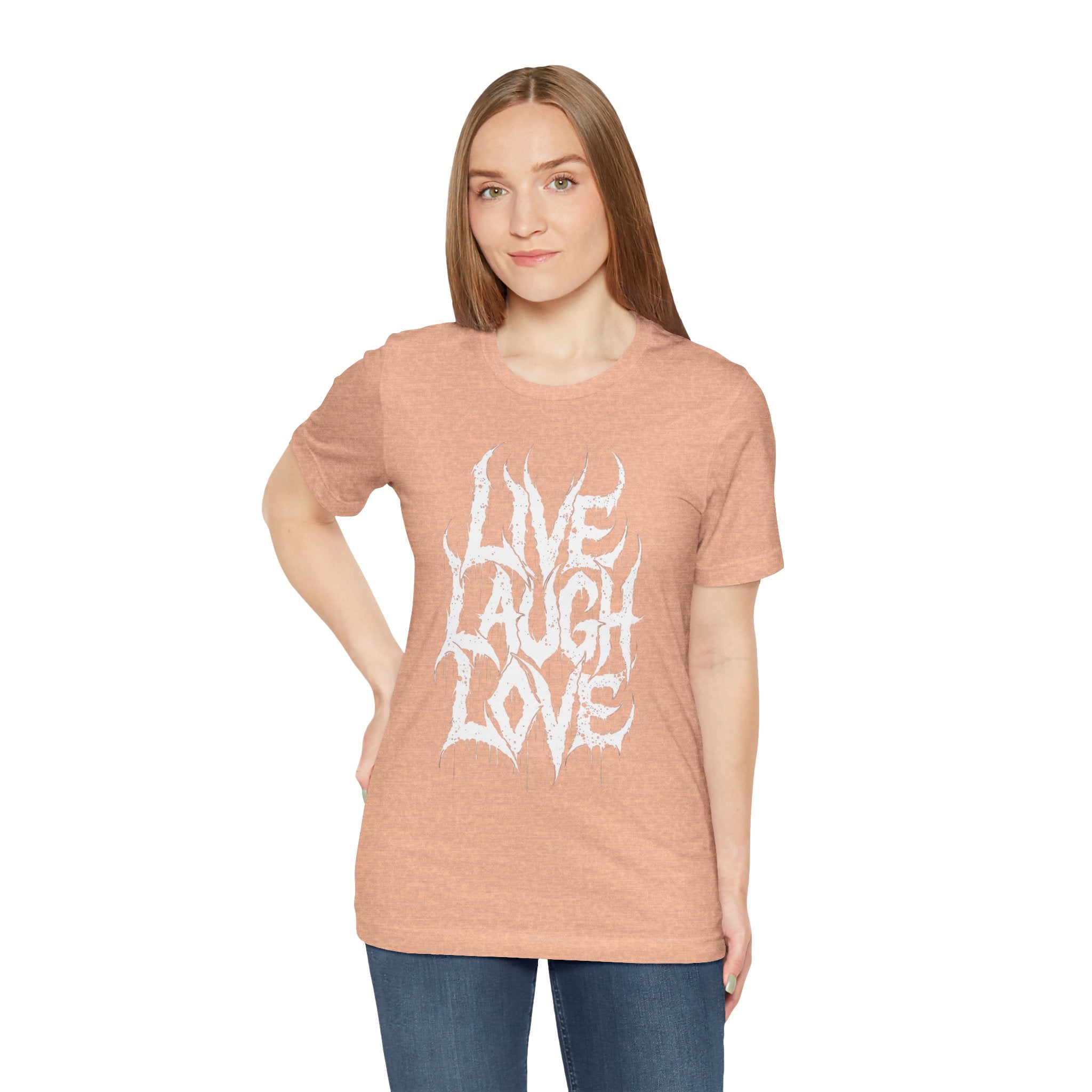 Live Laugh Love Gothic T-Shirt