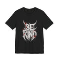 Be Kind Graphic Tee — Gothic Horror “Be Kind” Blood-Drip T-Shirt