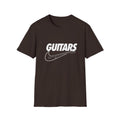 Guitars Graphic T-Shirt — Retro Rock Electric Guitar Logo Tee