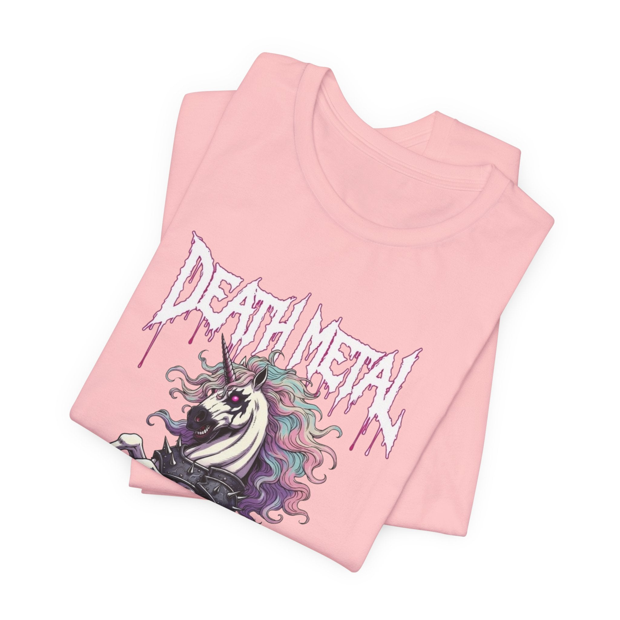 Death Metal Unicorn T-Shirt — Gothic Rainbow Unicorn Tee