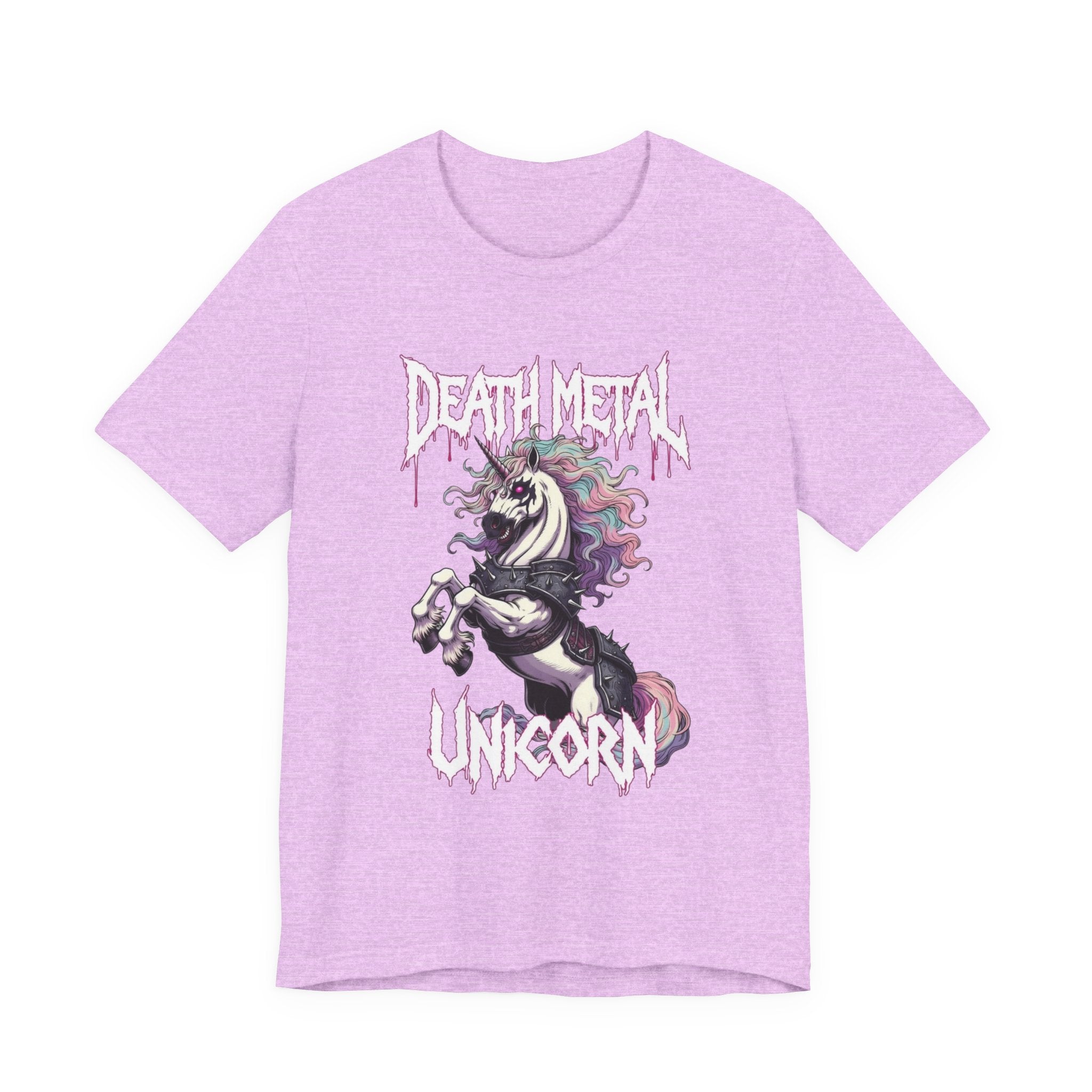 Death Metal Unicorn T-Shirt — Gothic Rainbow Unicorn Tee