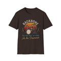 Drummer T-Shirt — “Backbone: You Are Only As Good As the Drummer” Vintage Drum Kit Tee