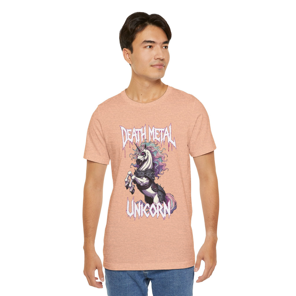 Death Metal Unicorn T-Shirt — Gothic Rainbow Unicorn Tee