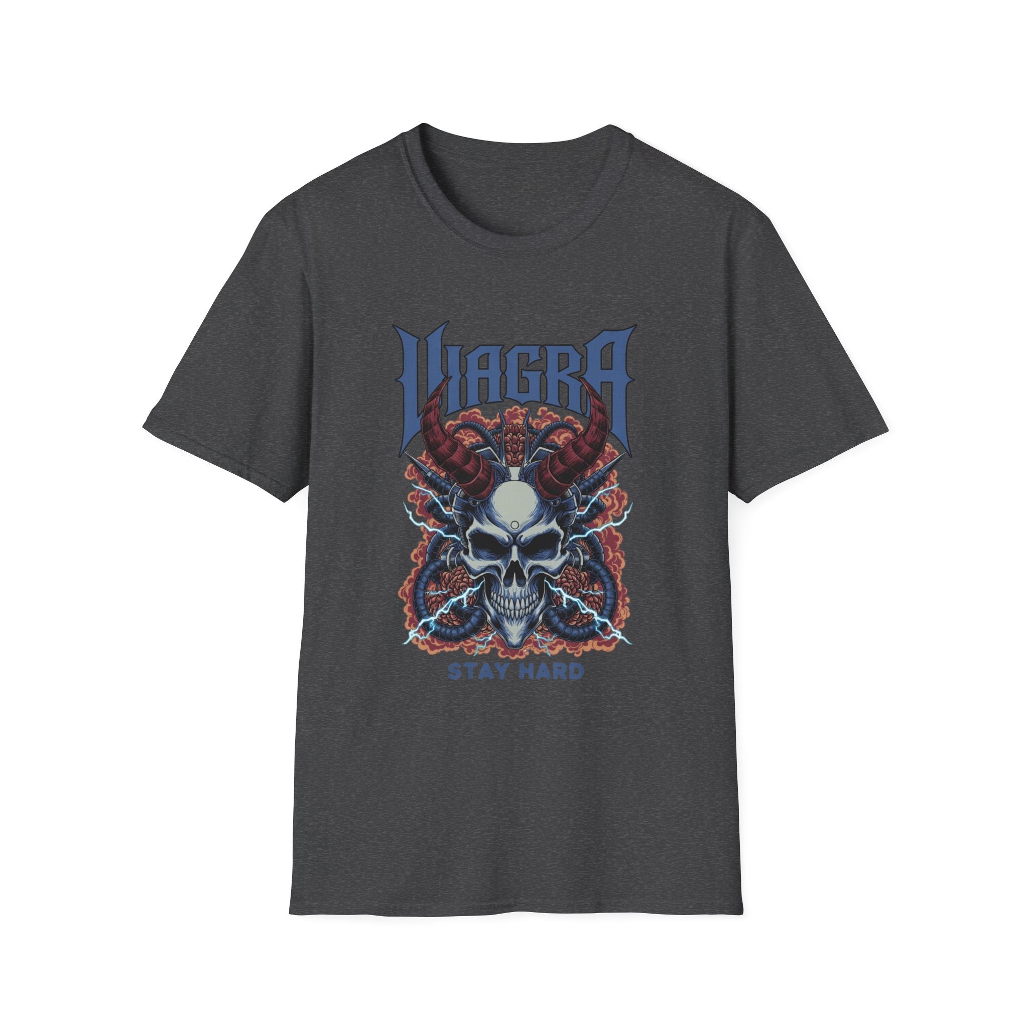 VIAGRA Skull 'Stay Hard' T-Shirt