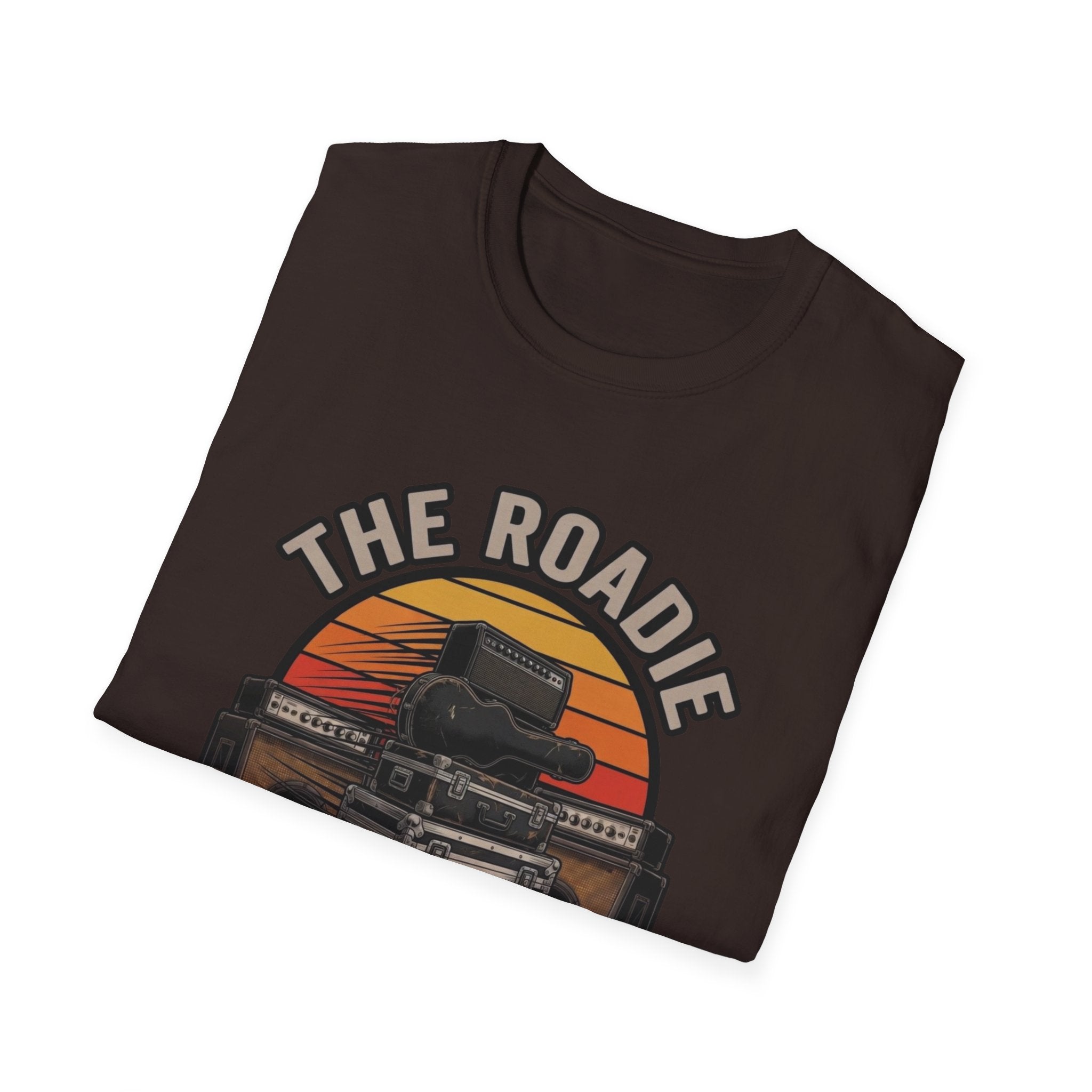 Roadie T-Shirt — "The Roadie: The Band Wouldn't Exist Without Me" Vintage Tour Tee