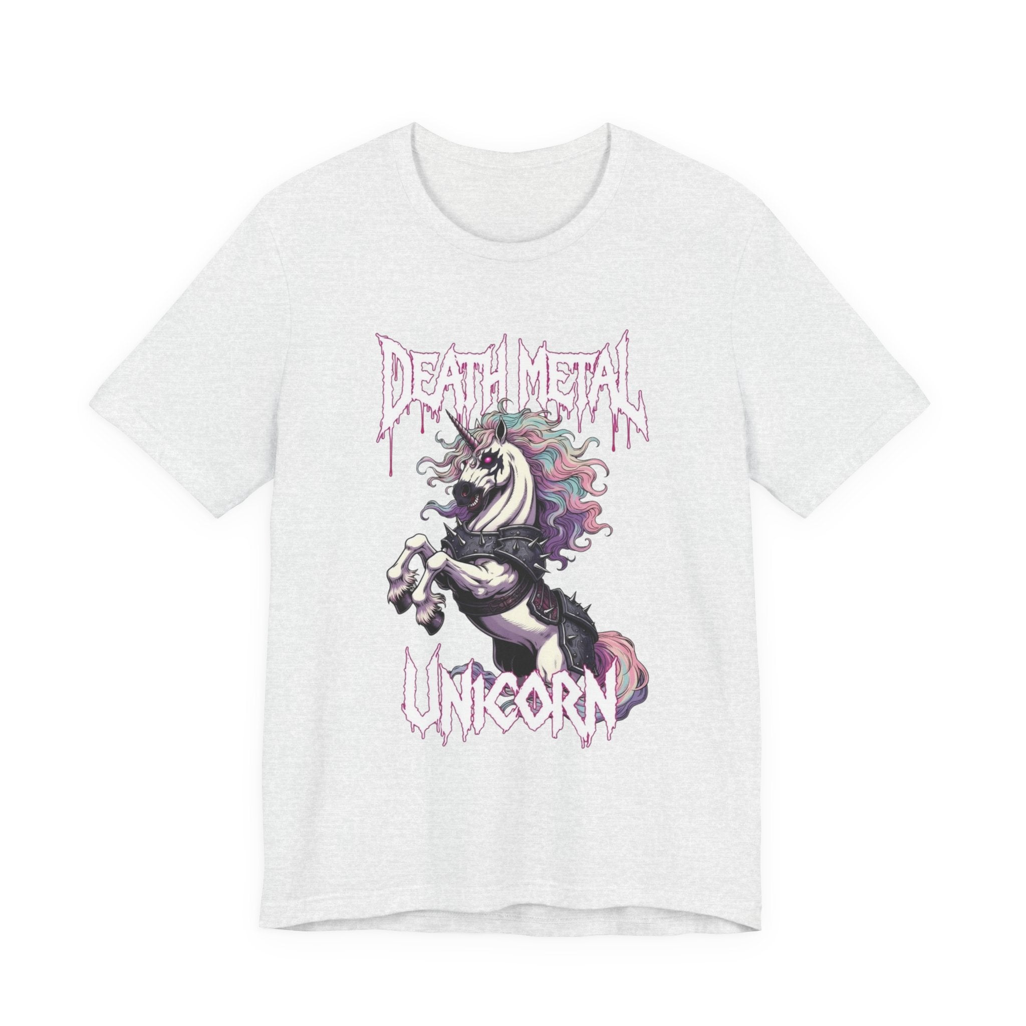 Death Metal Unicorn T-Shirt — Gothic Rainbow Unicorn Tee