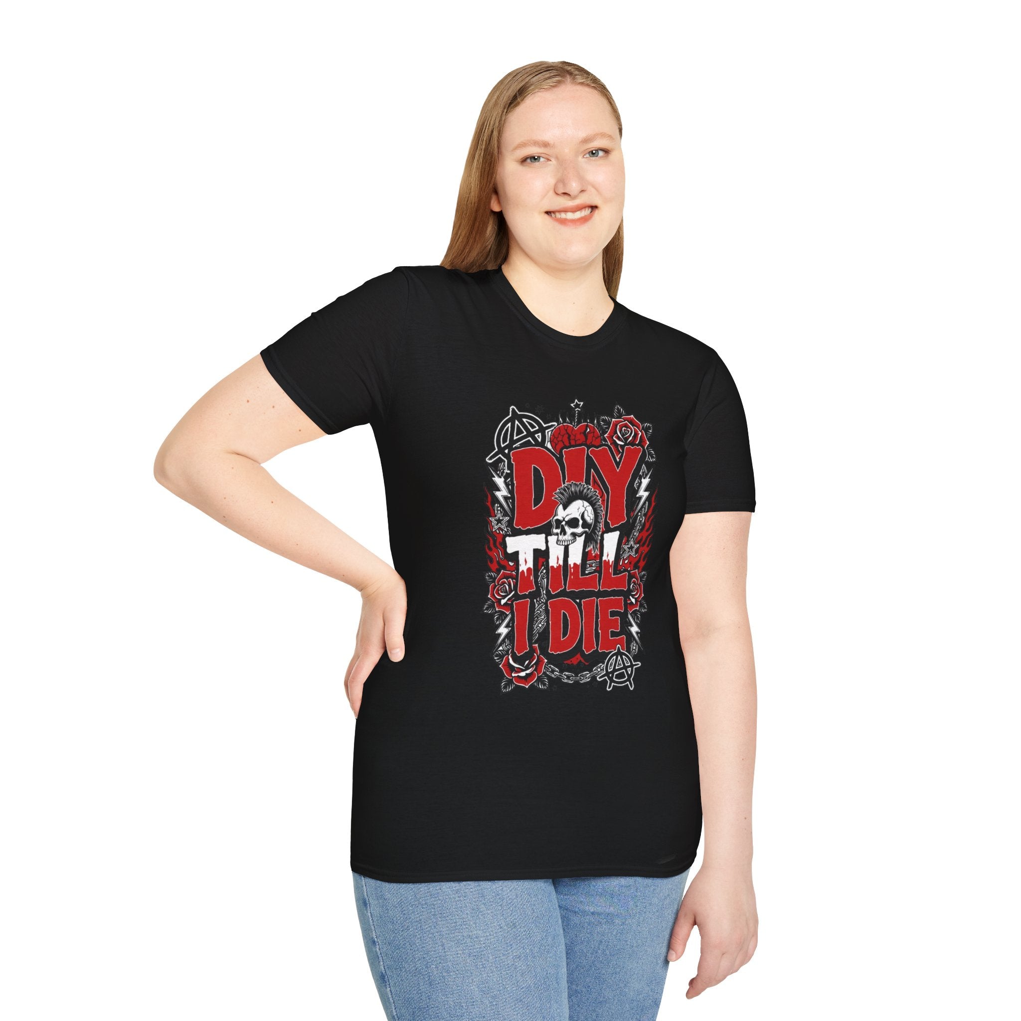 DIY 'Til I Die Punk Rock T-Shirt