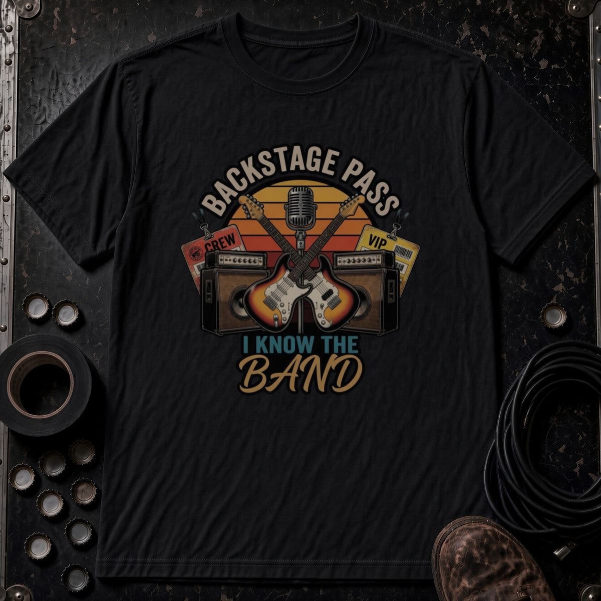 Backstage Pass I Know the Band | Softstyle