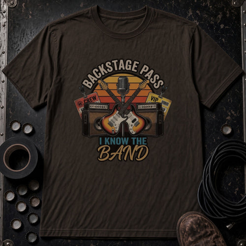 Backstage Pass I Know the Band | Softstyle