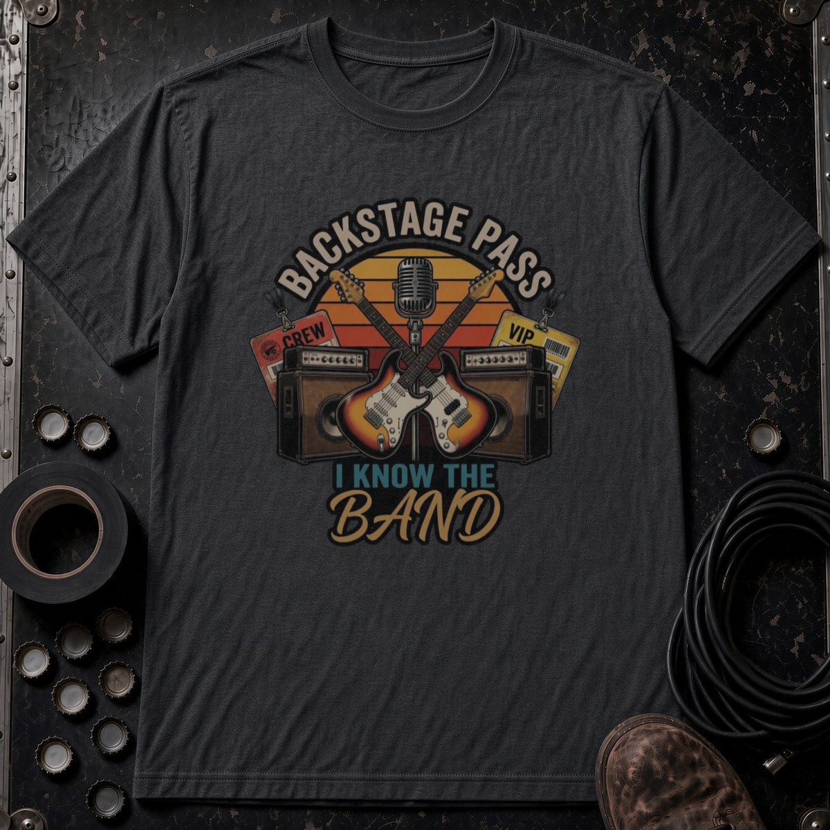 Backstage Pass I Know the Band | Softstyle