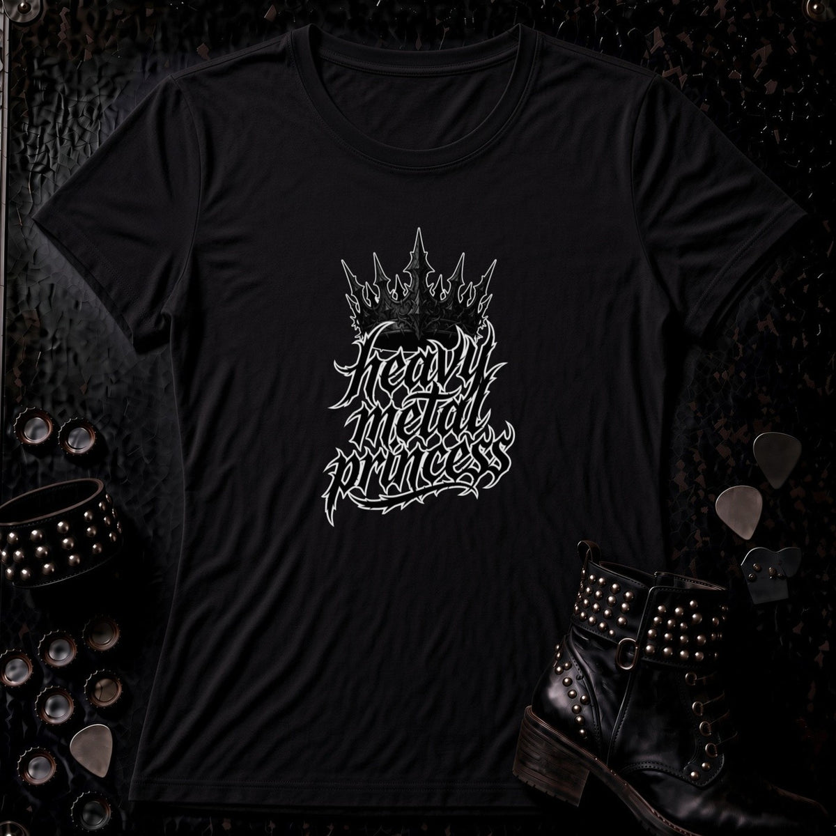 Heavy Metal Princess Spiked Crown