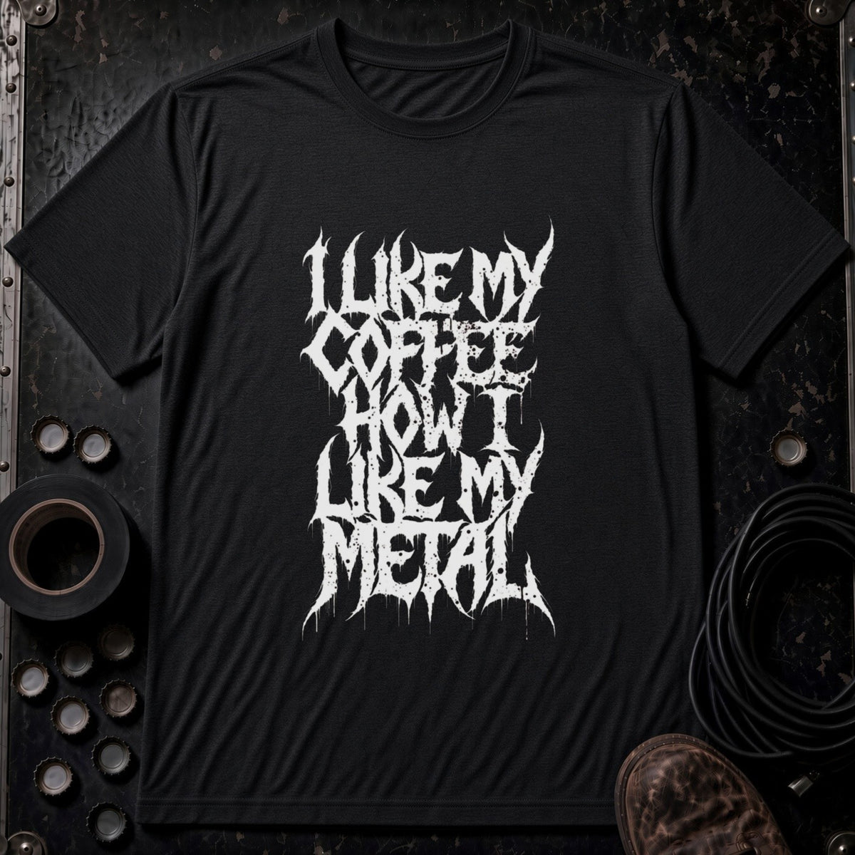 I Like My Coffee How I Like My Metal | Modern Fit